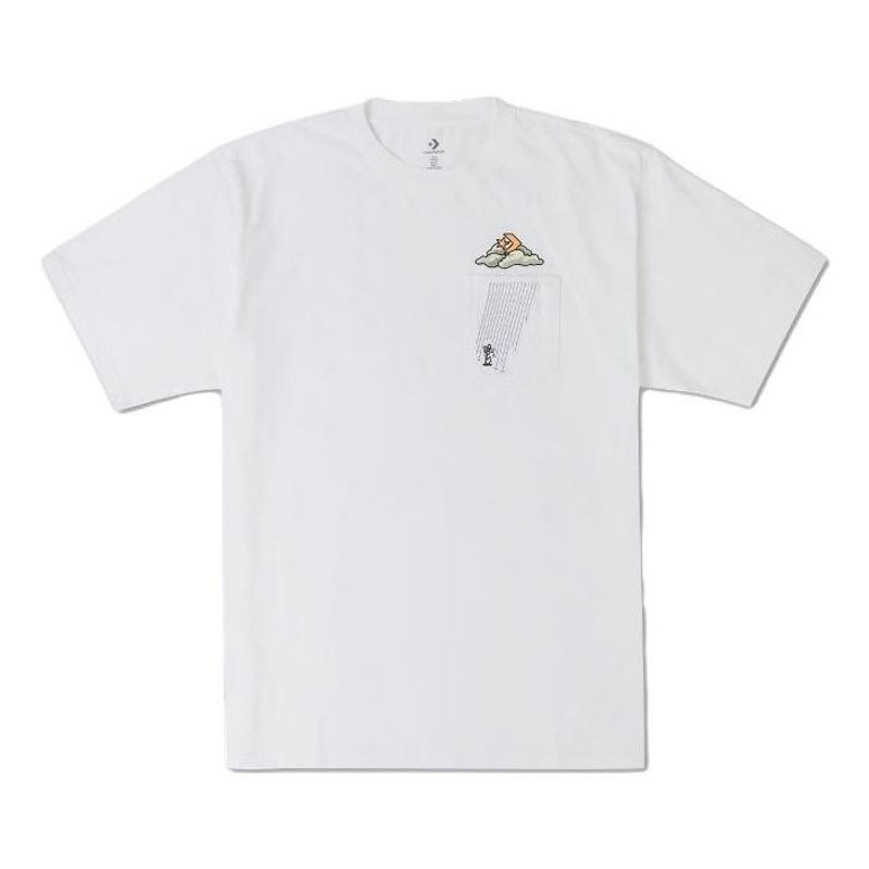 Converse Novelty Cloud Pocket Tee 'White' 10025038-102 - 1