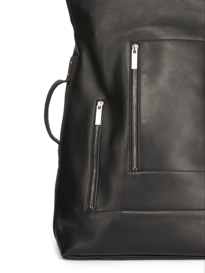 Cargo leather backpack 7