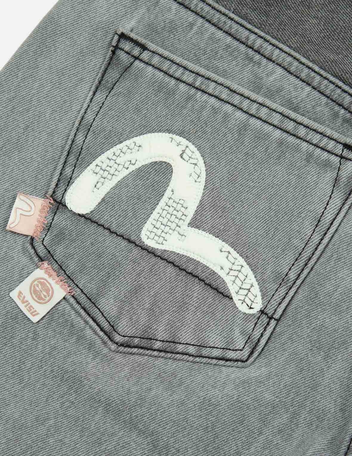 SEAGULL PRINT BOYFRIEND JEANS - 7