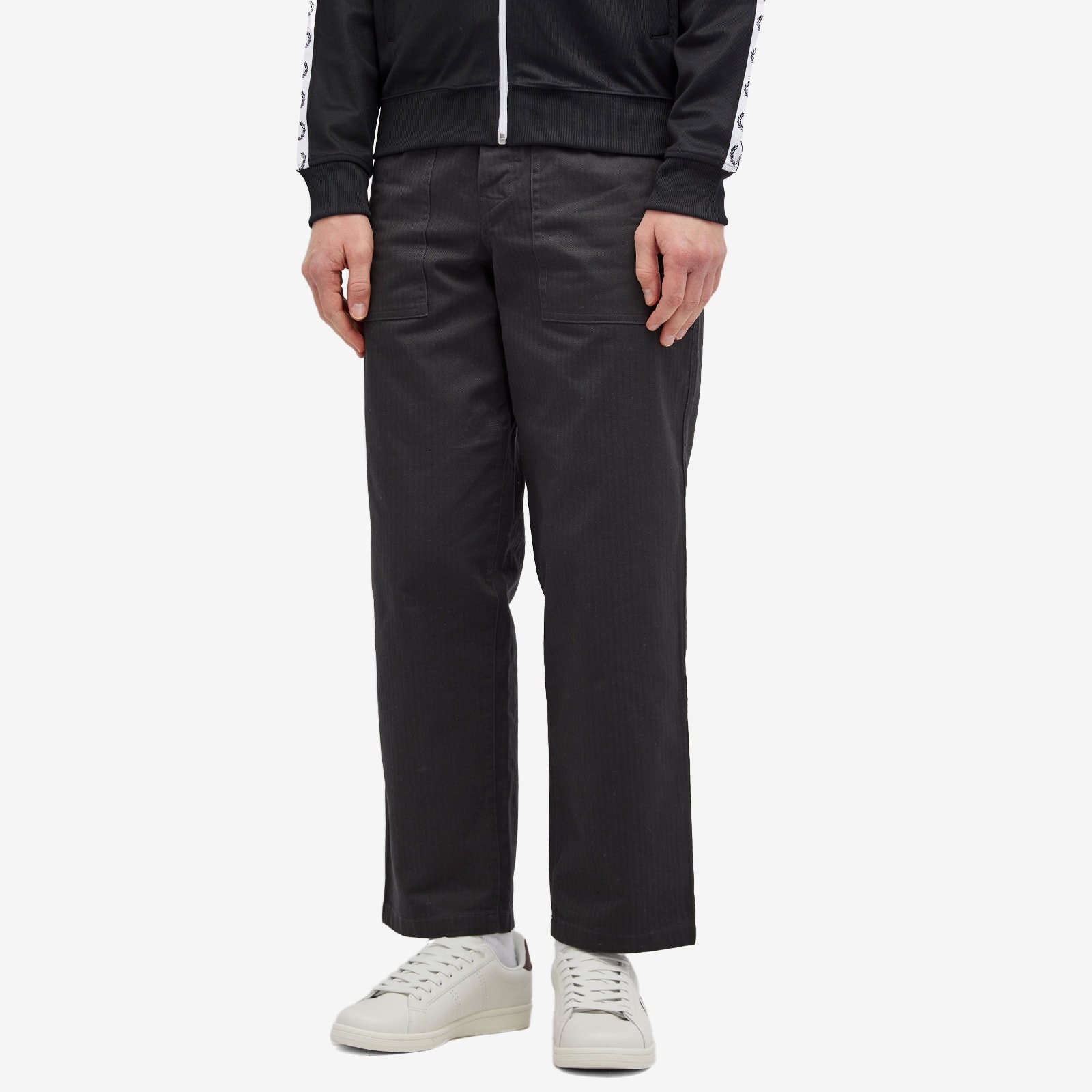 Fred Perry Herringbone Utility Trousers - 2