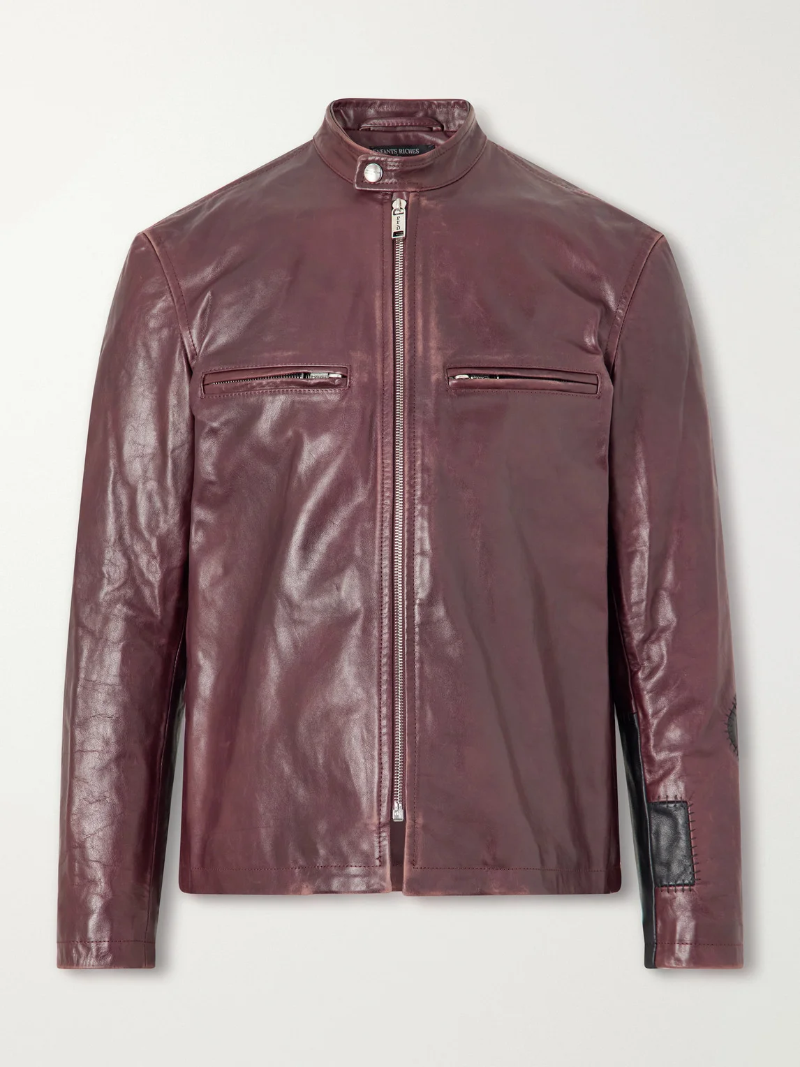 Side B Leather Jacket - 1
