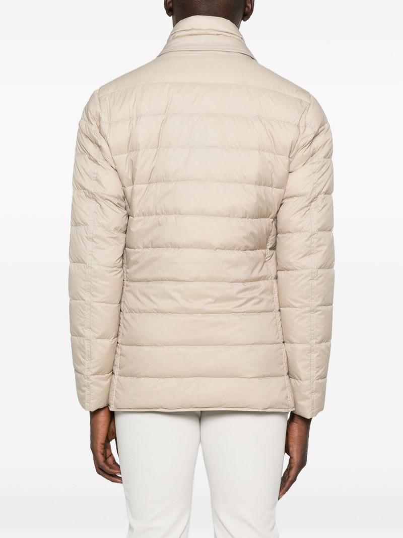 quilted button-fastening jacket 4