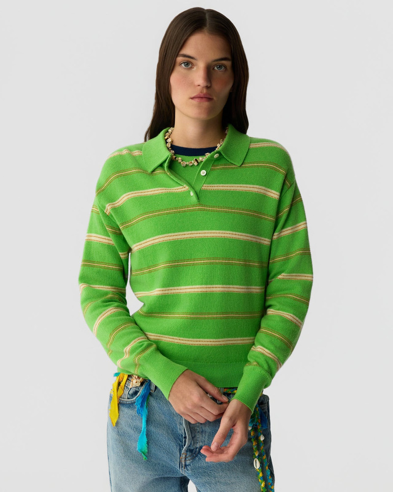 Collegiate Stripe Polo 4