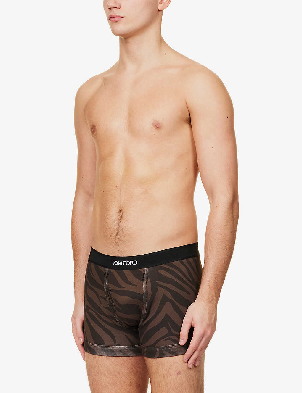 Tiger stripe stretch-cotton boxers - 2