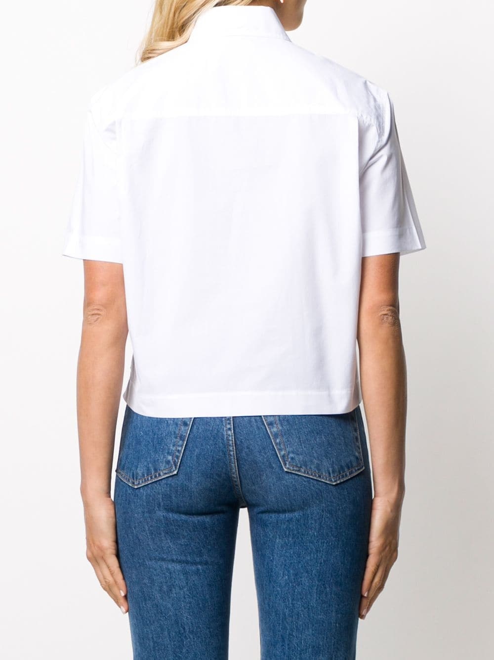 Goyan cropped poplin shirt - 4