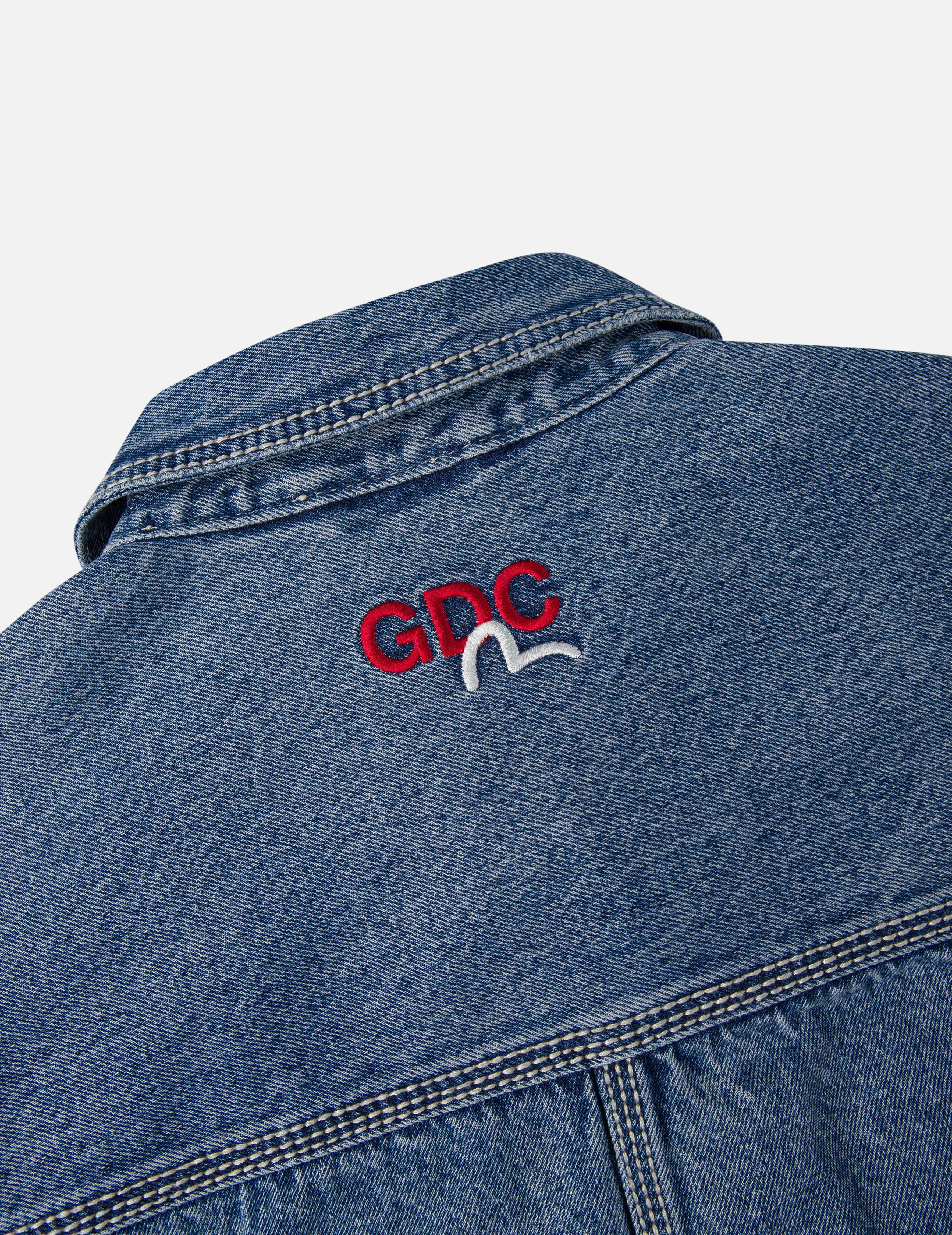 EVISU X GDC Embroidery Relax Fit Denim Jacket - 9