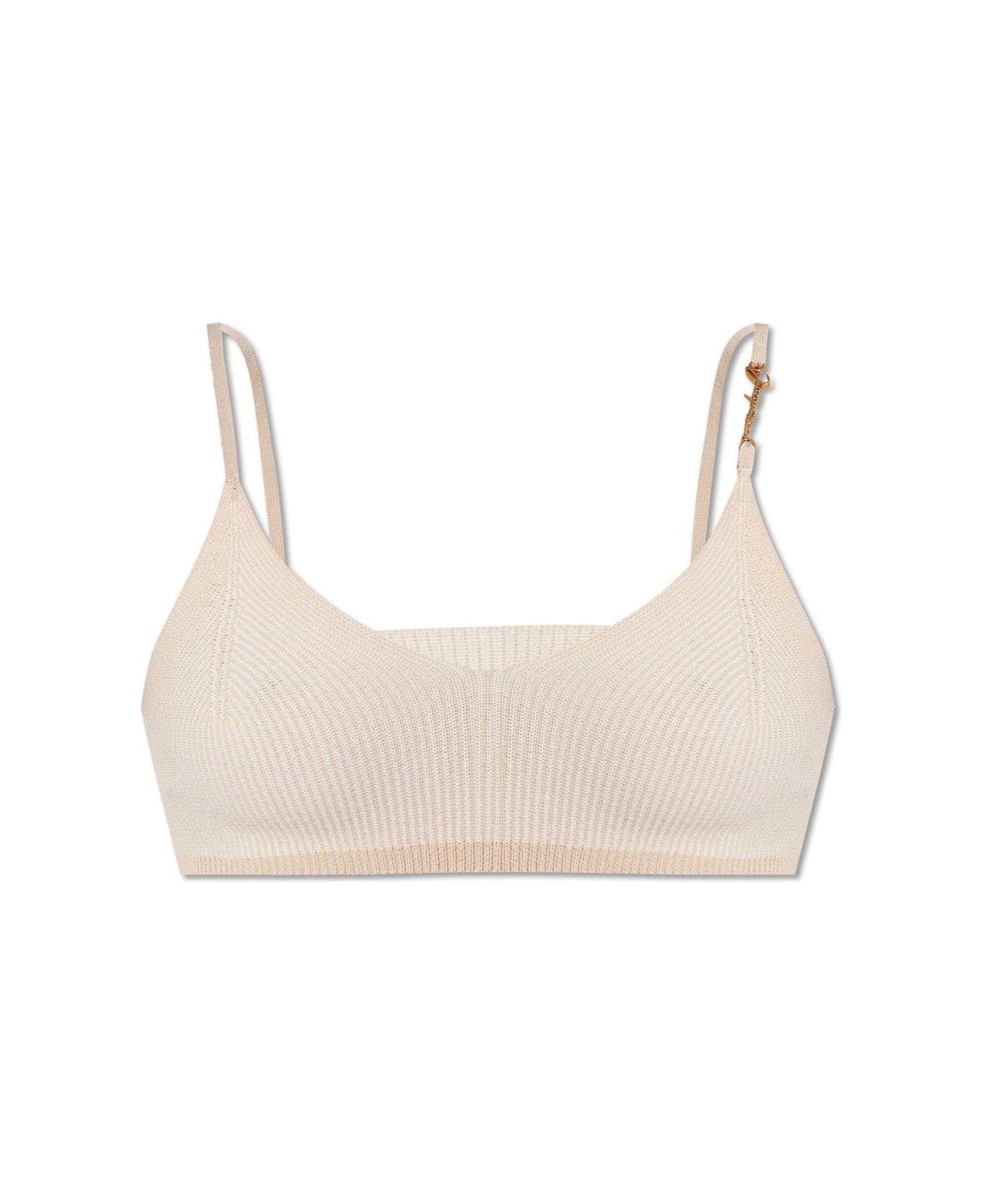 Le Bandeau Pralu Logo Plaque Bralette - 1