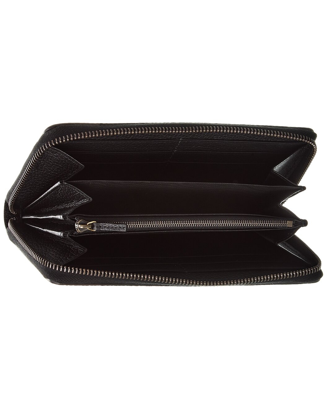 Gucci Bamboo Leather Zip Around Wallet - 4
