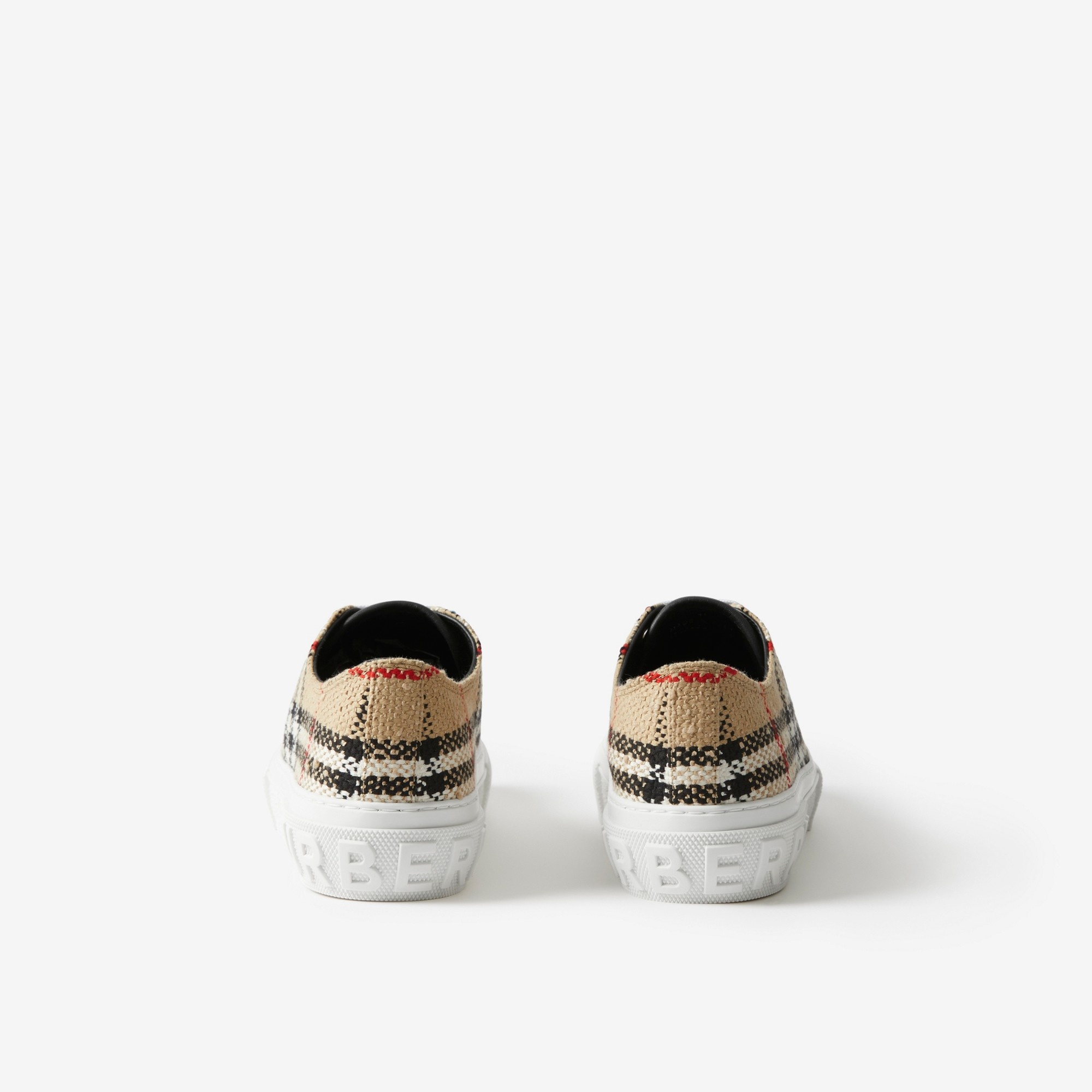 Vintage Check Bouclé Sneakers - 3