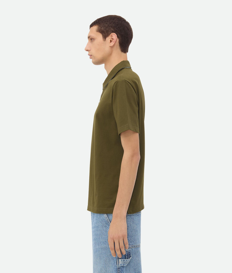 Bottega Veneta Pima Cotton Jersey Polo outlook