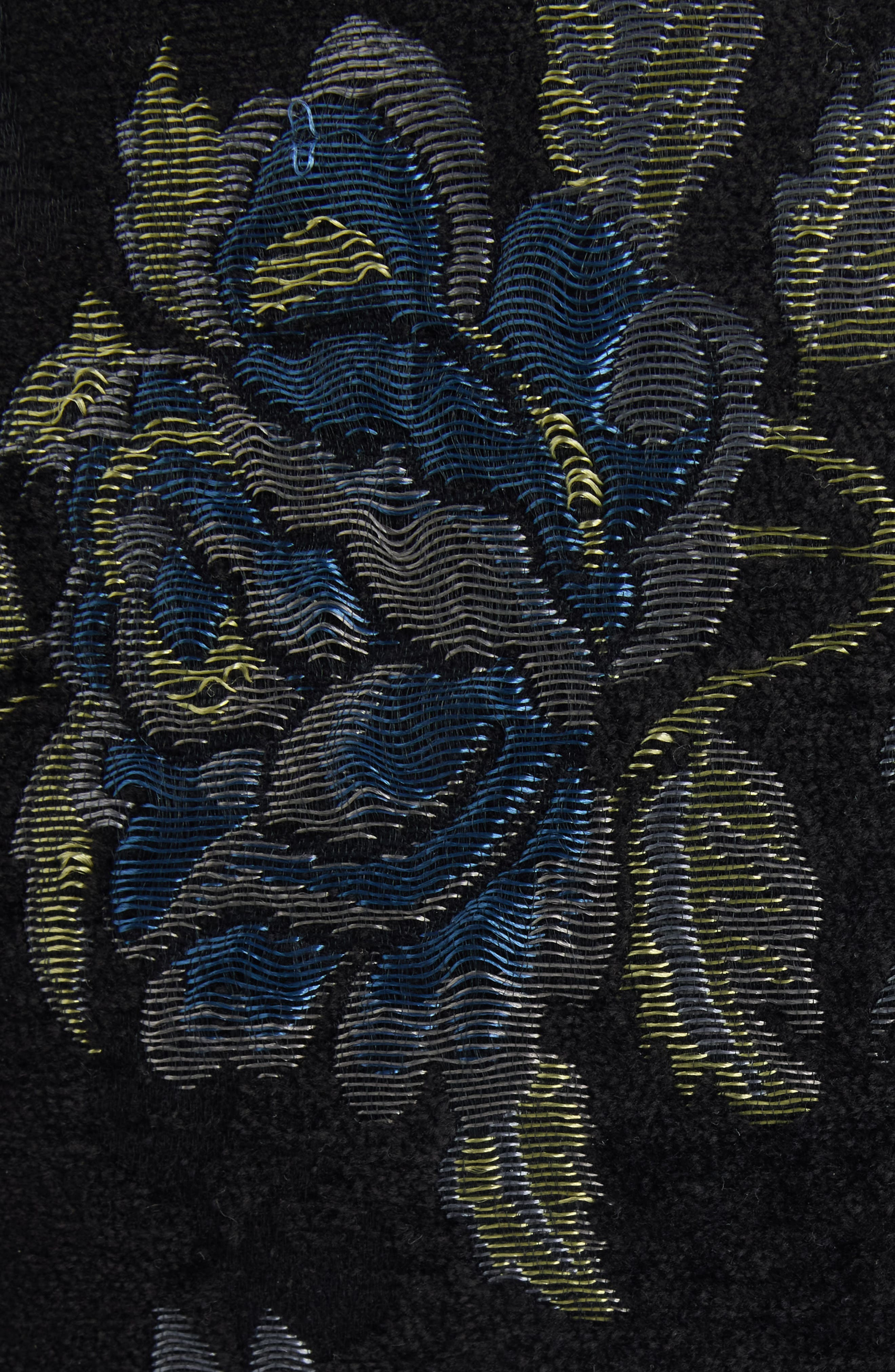 Chloé Floral Tapestry Jaquard Miniskirt in Multicolor Black at Nordstrom - 7