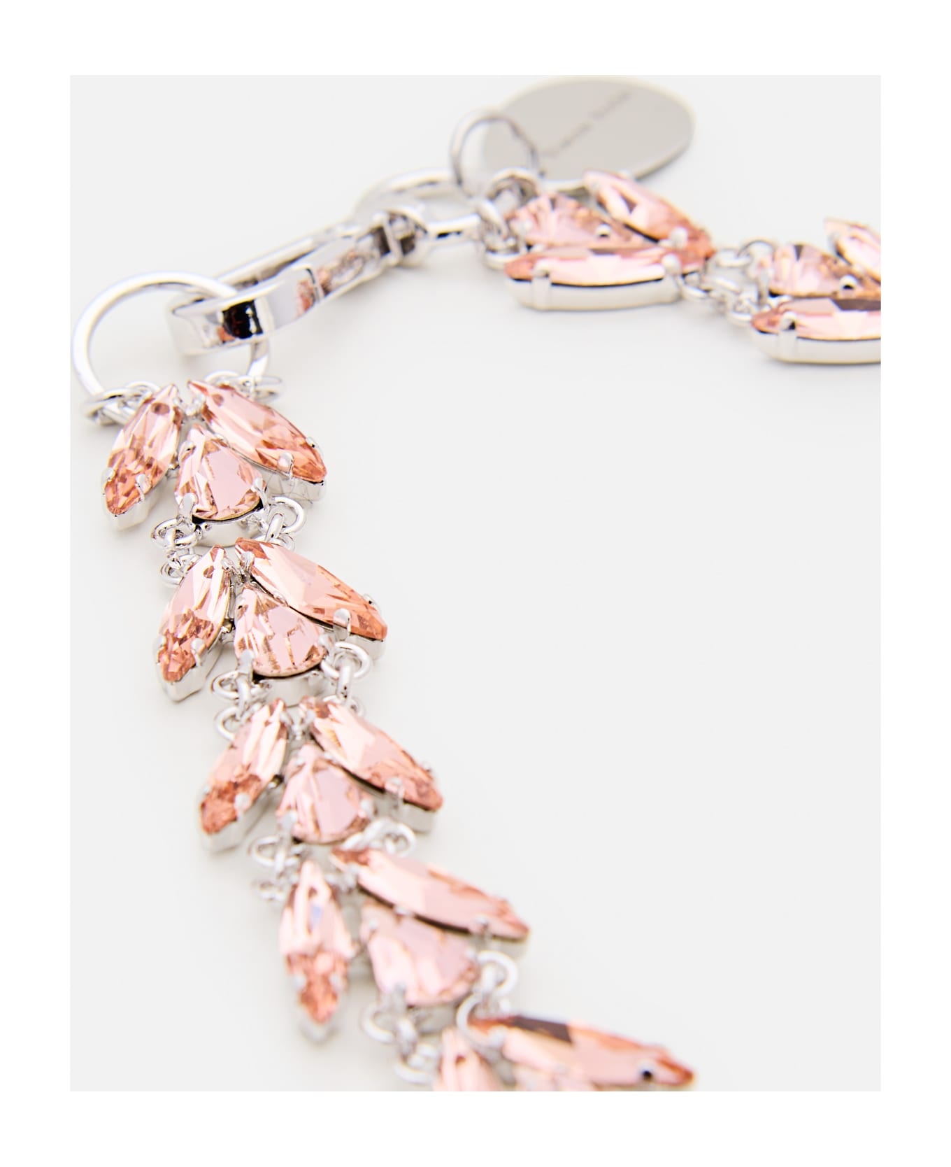 アクセサリーその他 SIMONE ROCHA Woman Jewel Silver NKS770903 CRYSTAL Pink Crystal Floret necklace Simone rocha - women - SIMONE