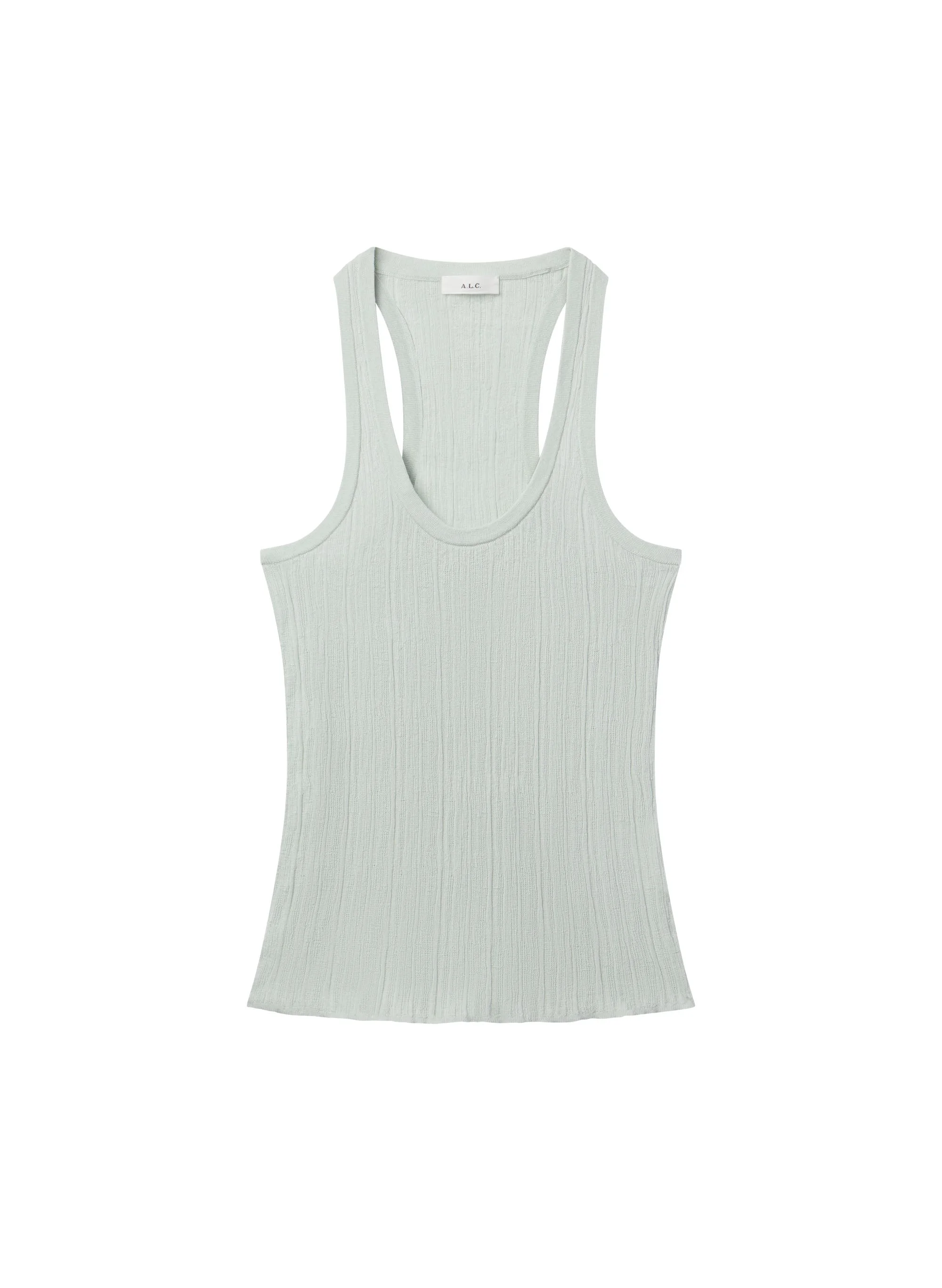 Iris Fine Cotton Knit Tank - 1