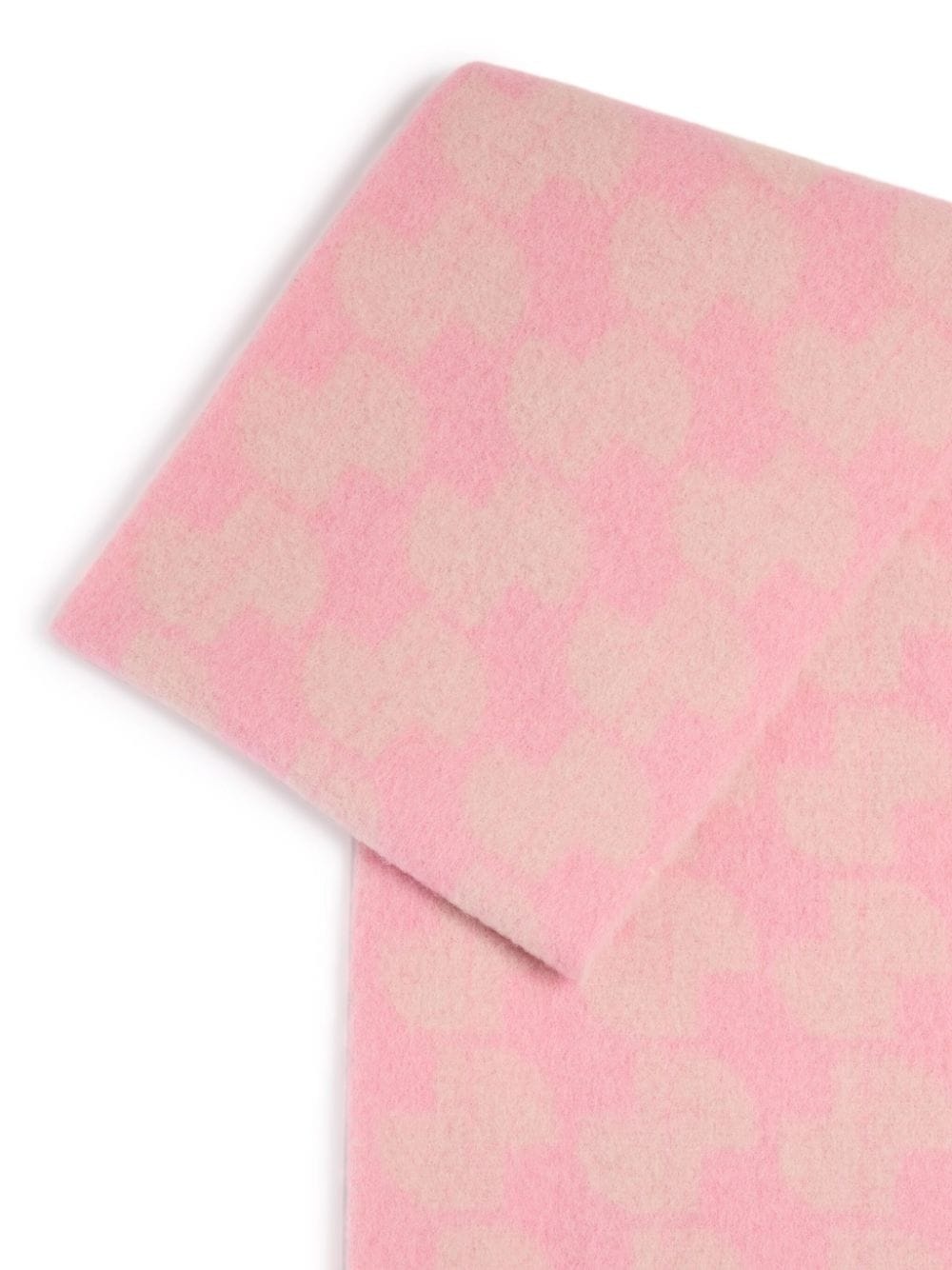 logo-patch alpaca scarf - 2