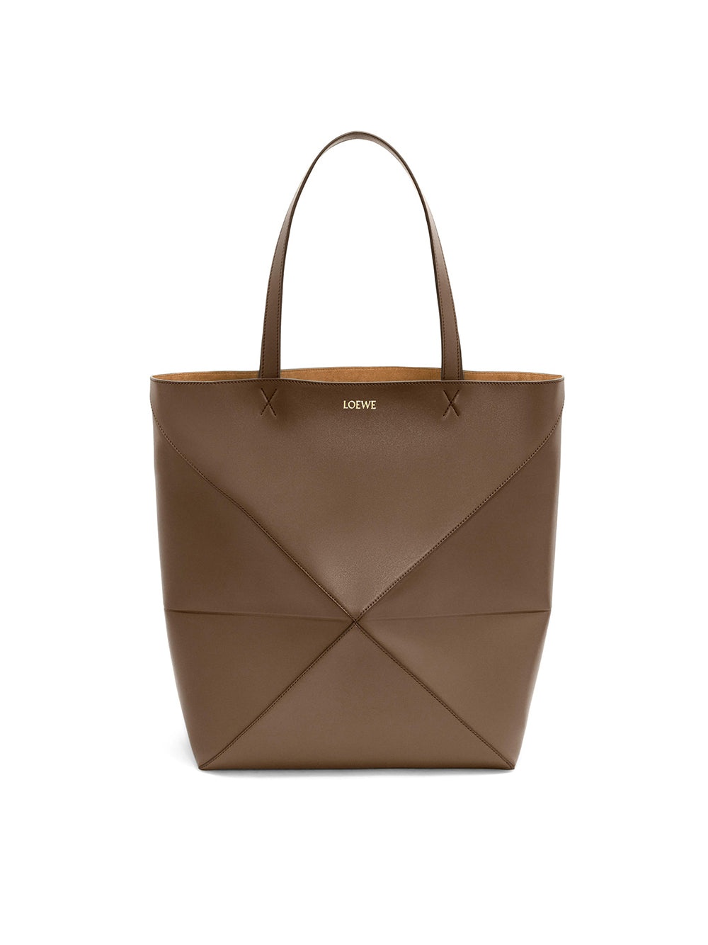 LOEWE LARGE LEATHER PUZZLE FOLD TOTE - 1