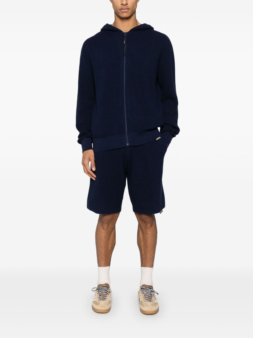 knitted hoodie - 2