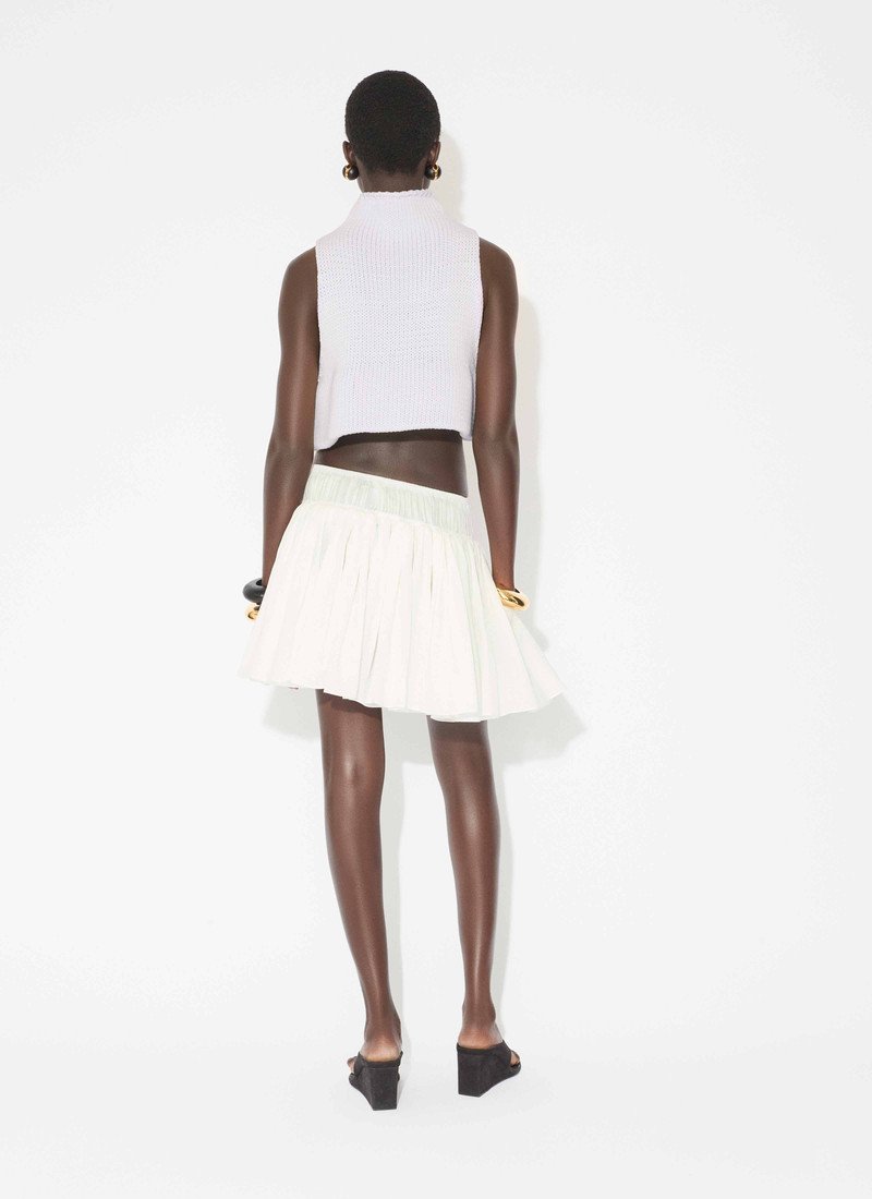 Alaïa COTTON LINEN SKIRT outlook
