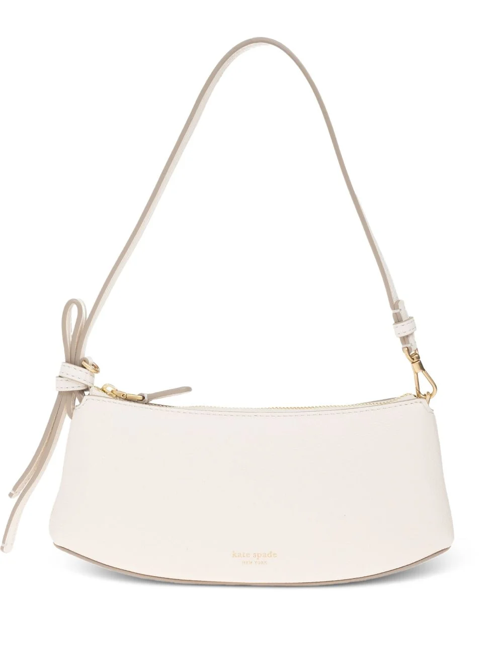 Loop zip-leather tote bag - 1