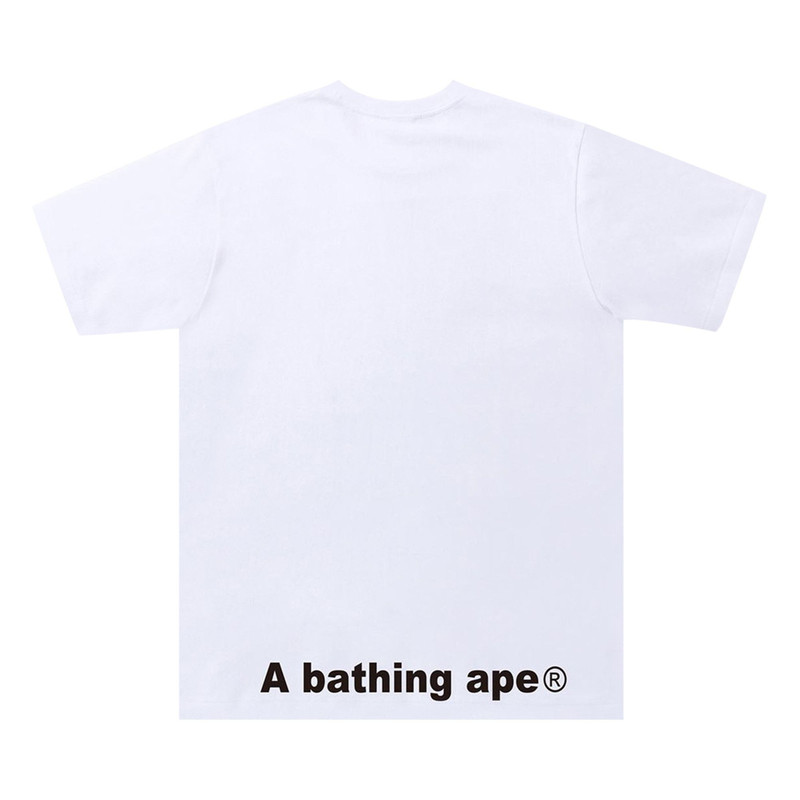 A BATHING APE® BAPE Soccer #3 Tee 'White' outlook