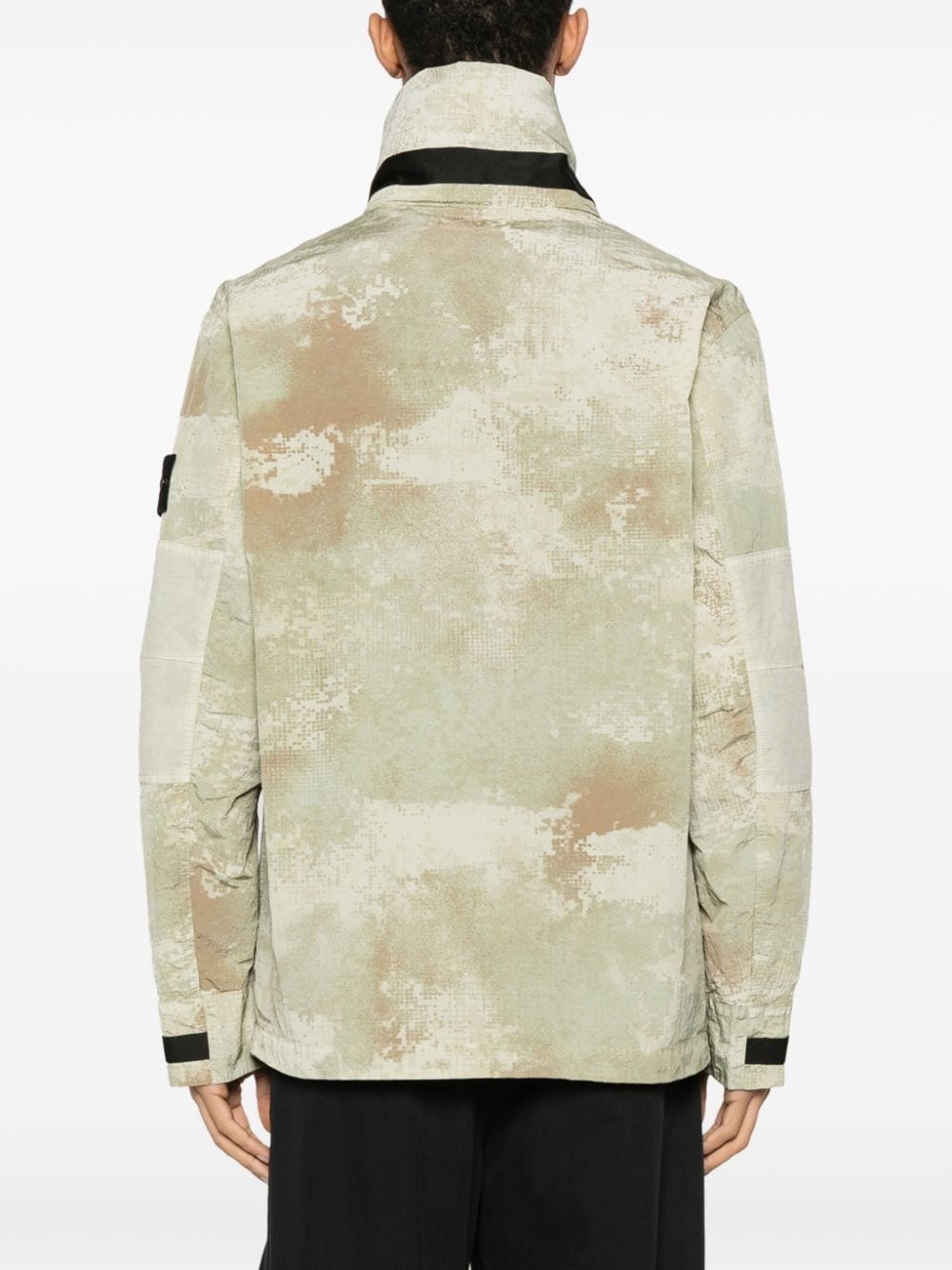 Compass-badge hooded jacket - 4
