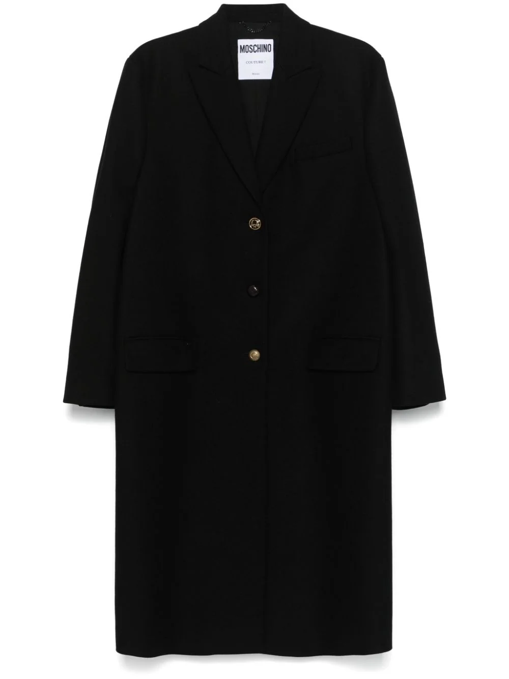 single-breasted coat - 1