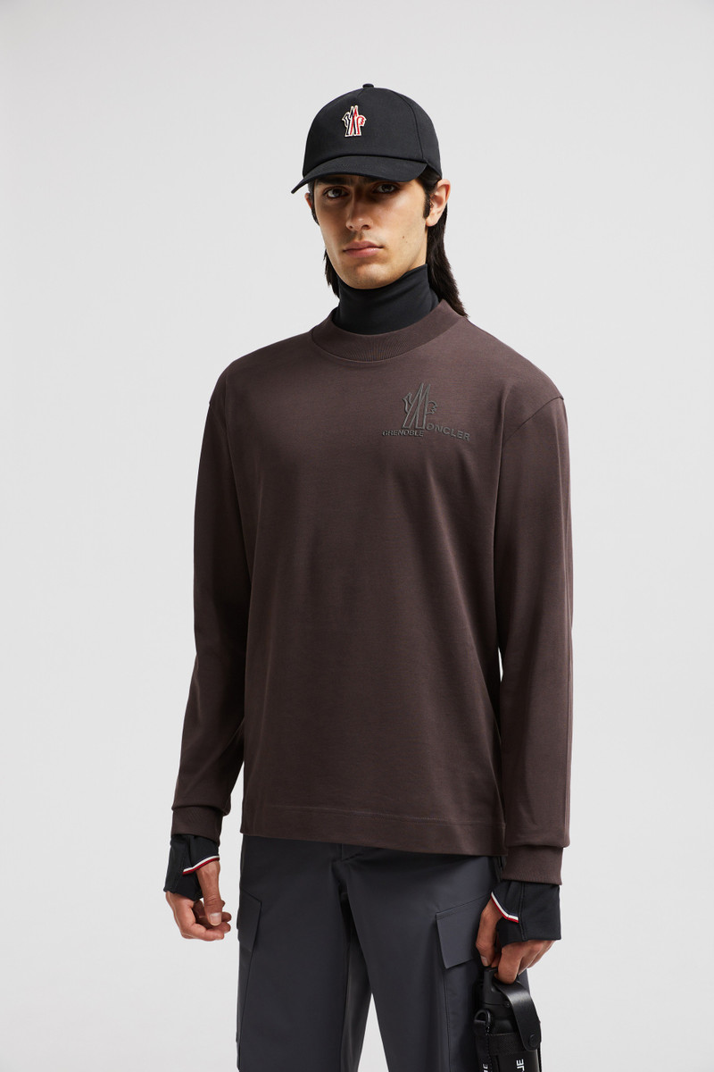 Moncler Grenoble Logo Long Sleeve T-Shirt outlook