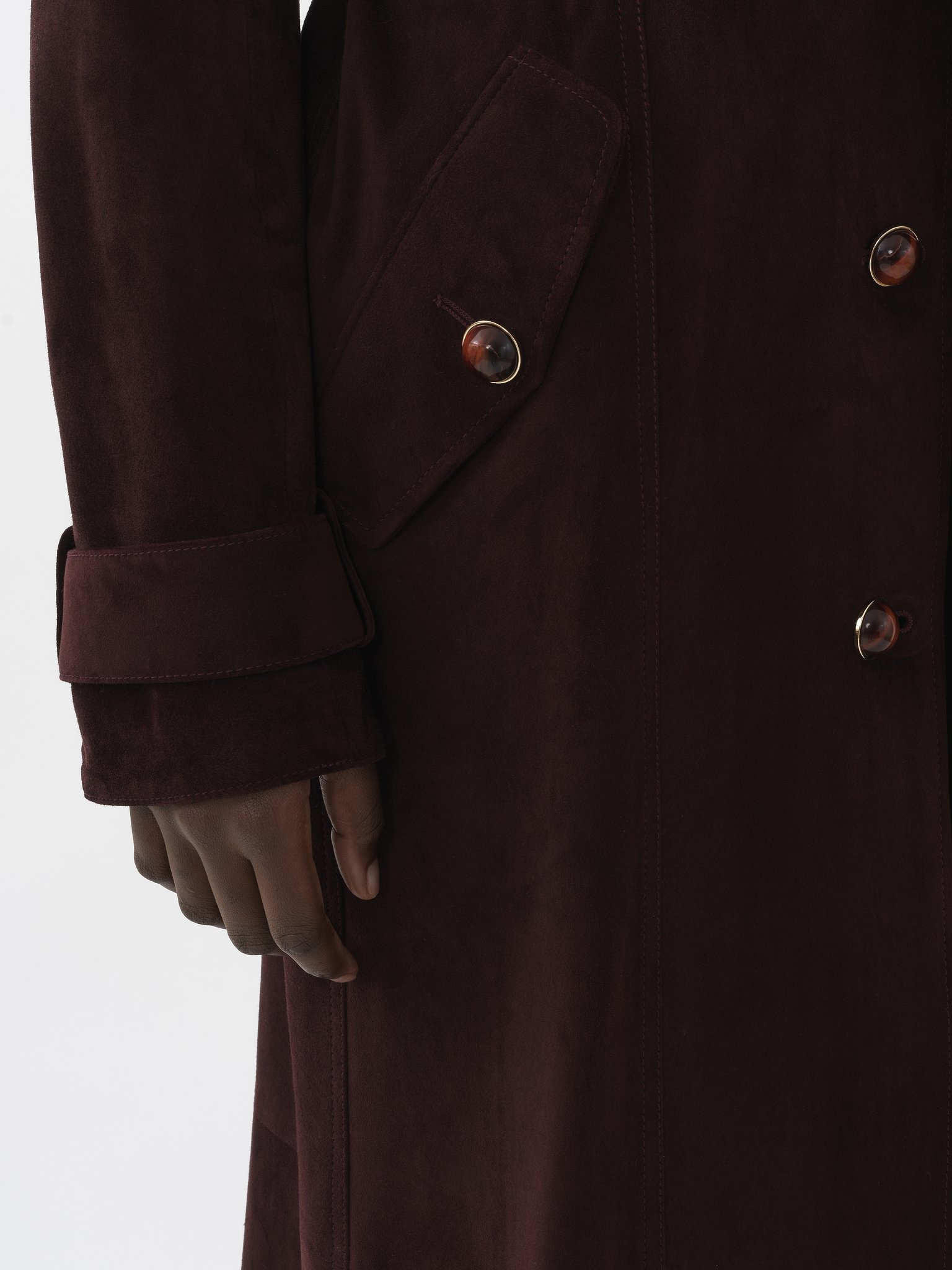 LONG TRENCH COAT - 5