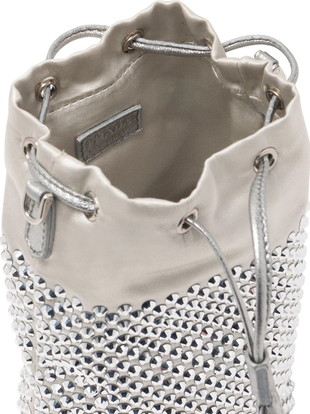 crystal embellished mini-bag - 5