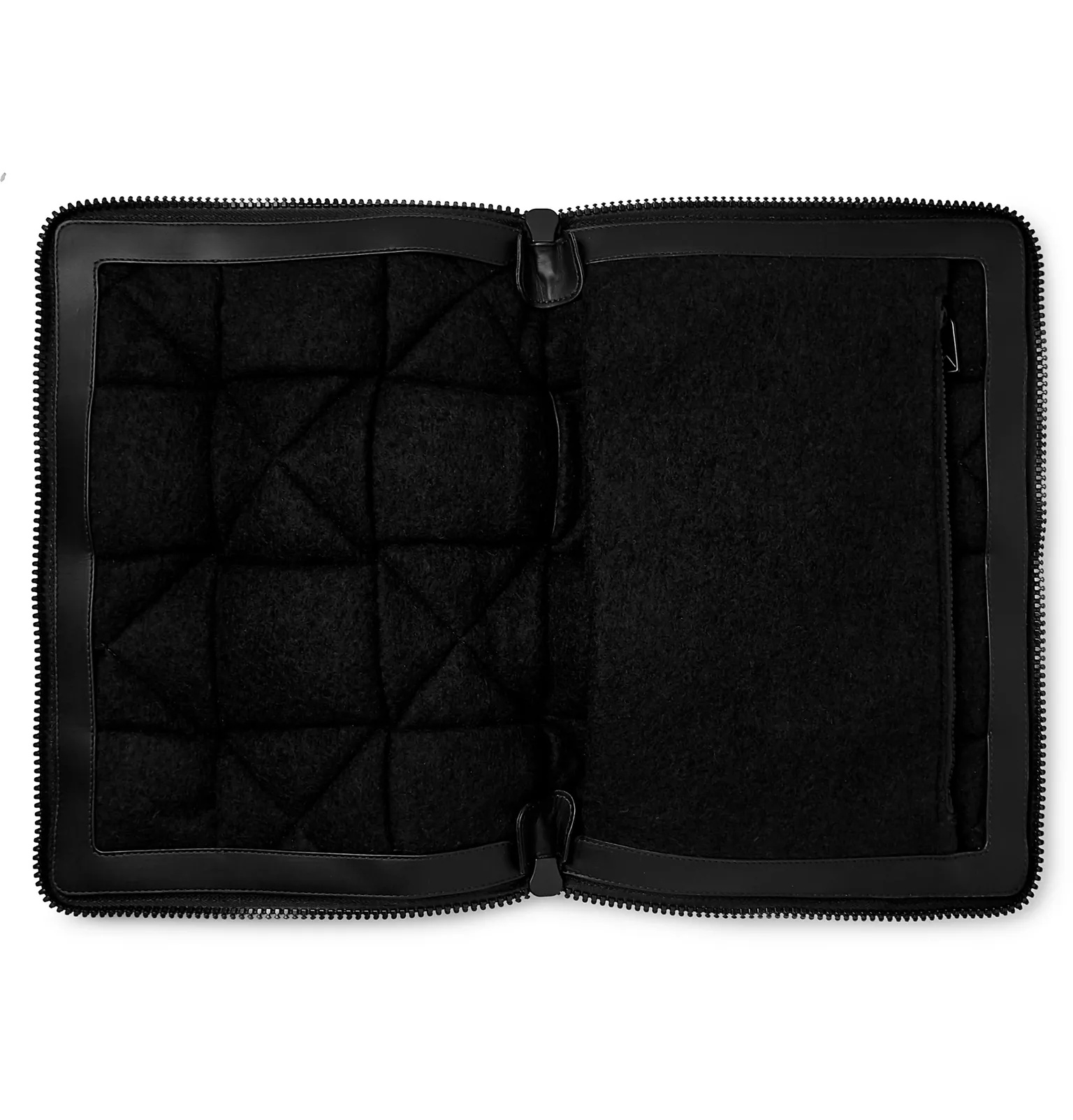 Intrecciato Padded Leather Pouch - 3