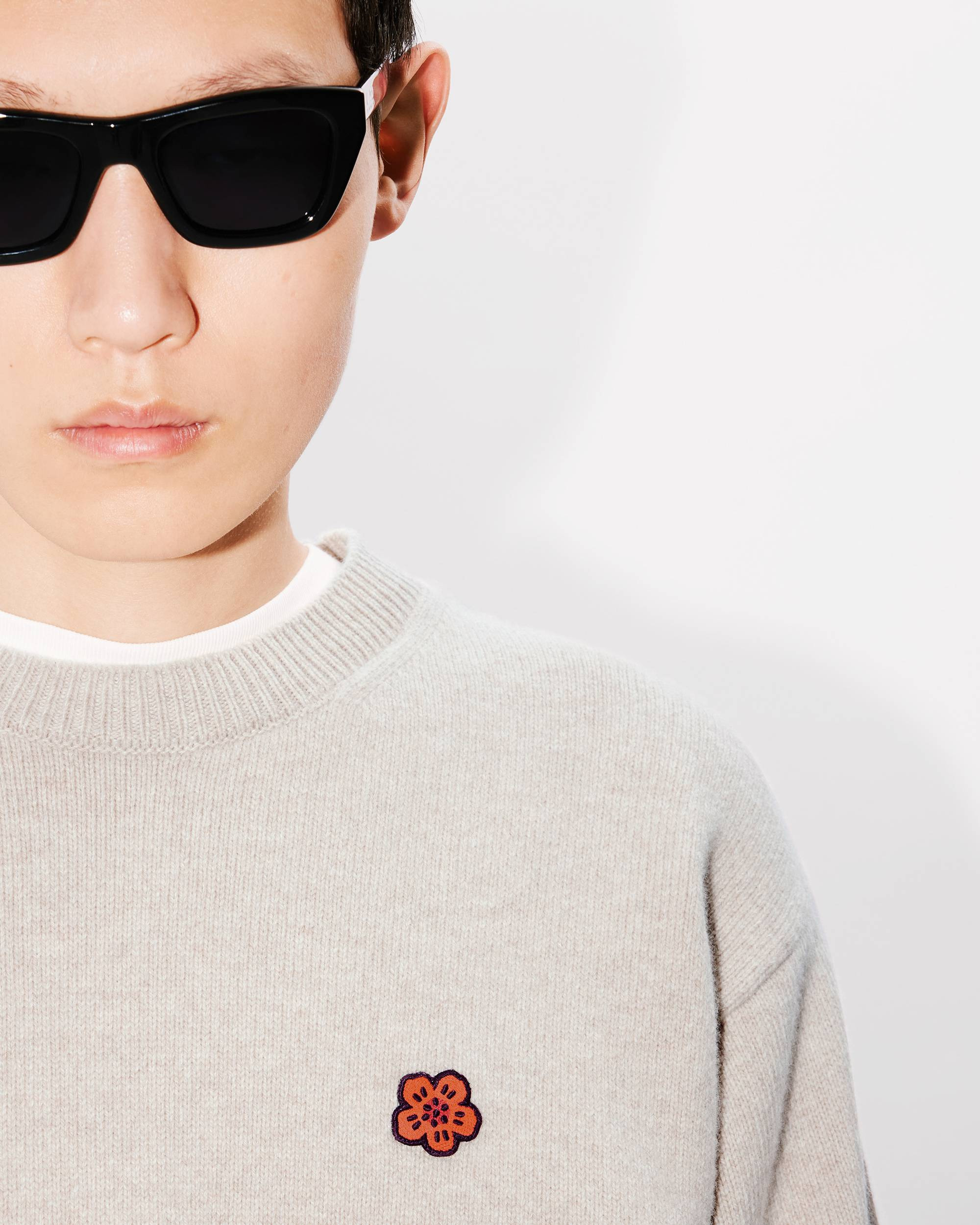 'Boke Flower' embroidered jumper - 6