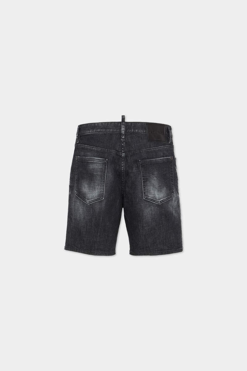 BLACK EASY WASH MARINE SHORTS - 2