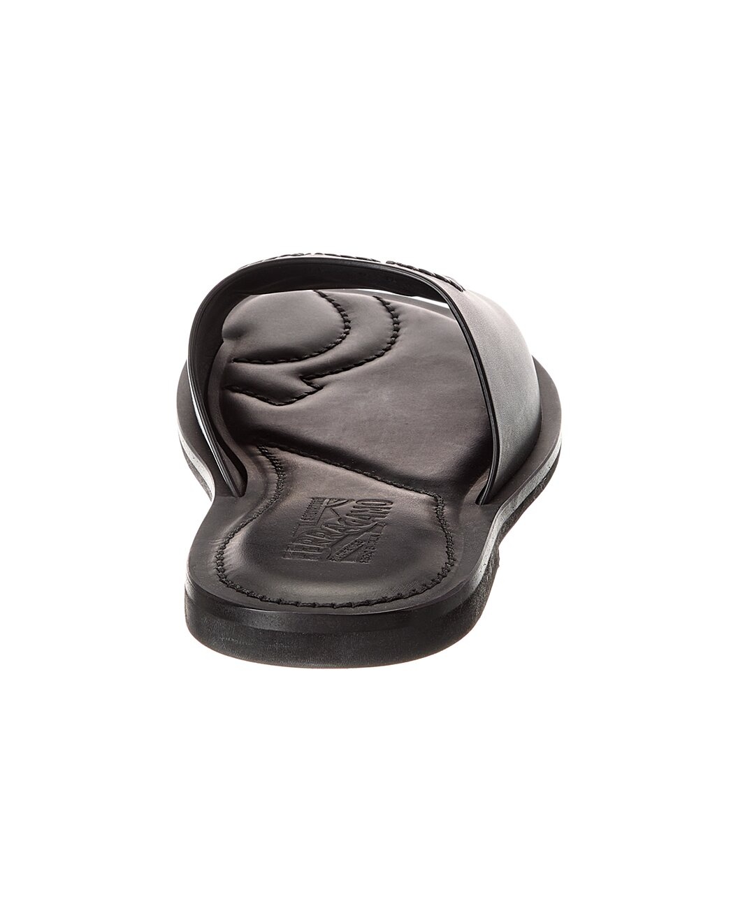 Ferragamo Lionel Leather Slide - 3