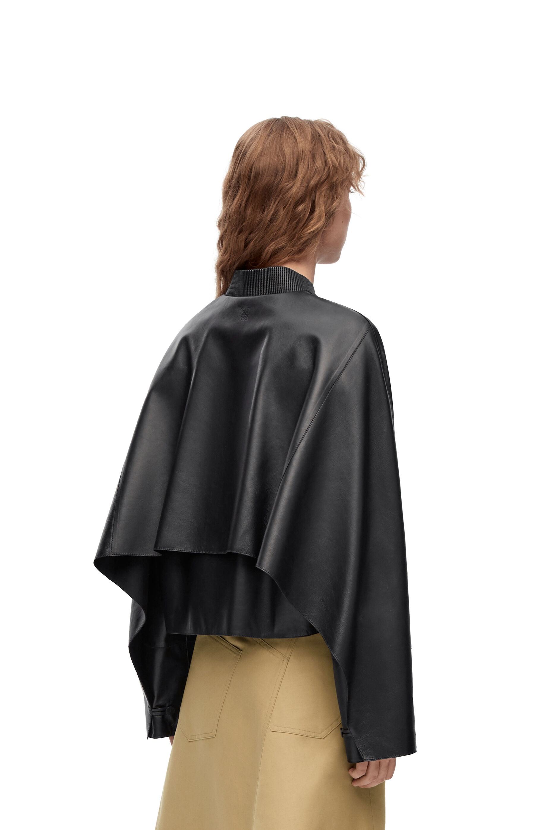 Button jacket in nappa - 4