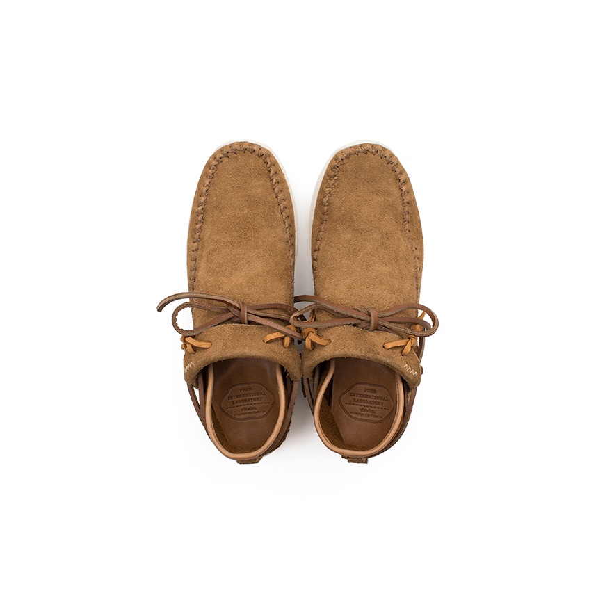 UTE MOC TRAINER-FOLK (VEGGIE SUEDE) W CAMEL - 2