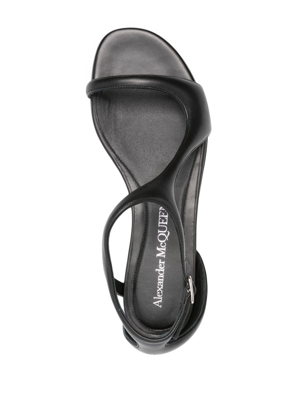 leather flat sandals - 4