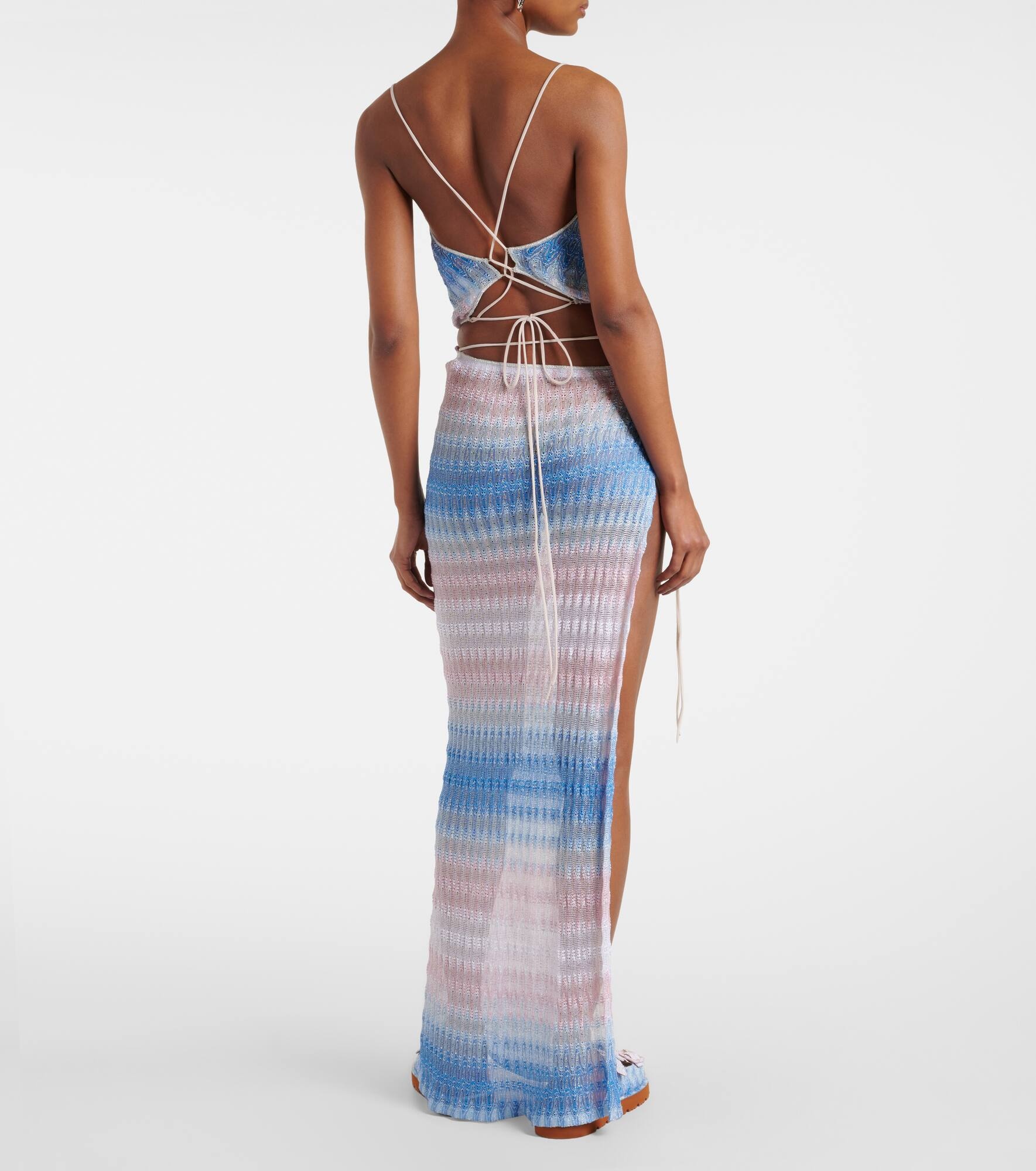 Wave cropped top - 3