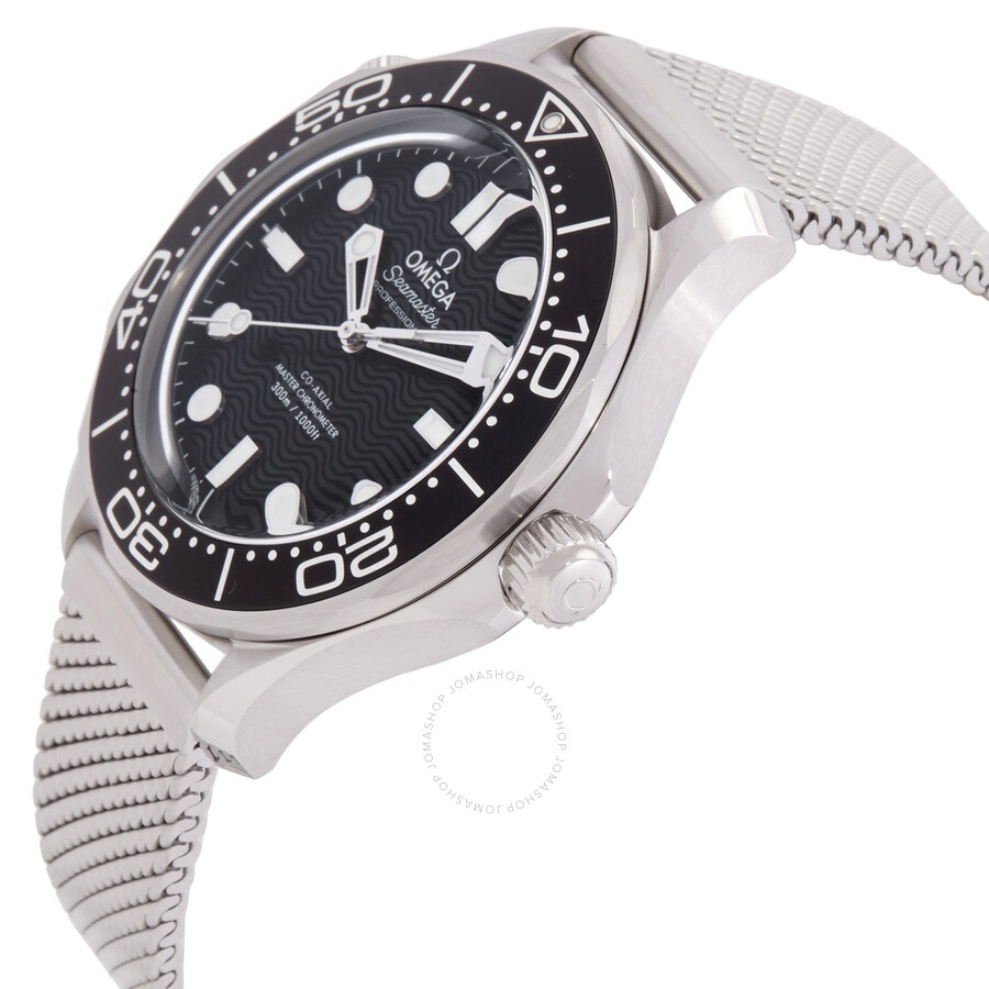 Omega Seamaster Automatic Chronometer Black Dial Men's Watch 210.30.42.20.01.010 - 2