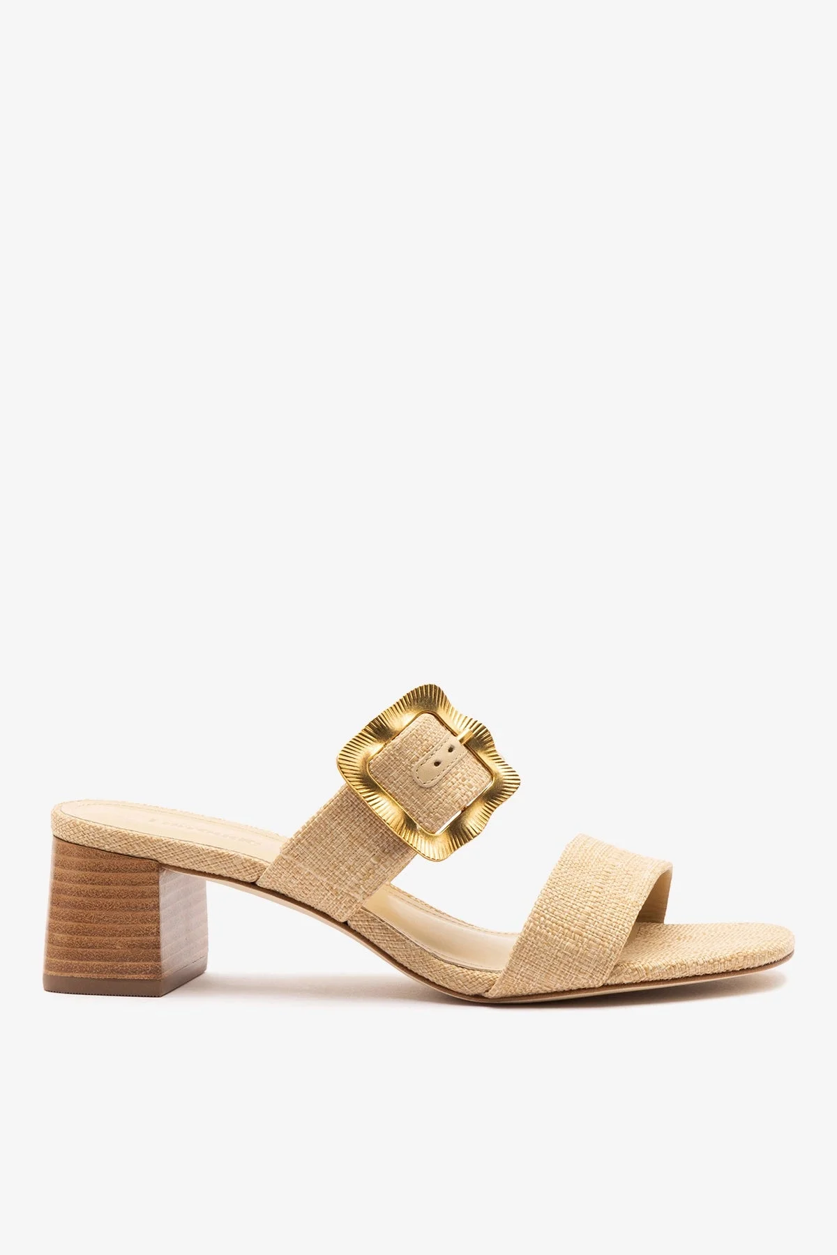 Maria Sandal Beige Raffia - 1