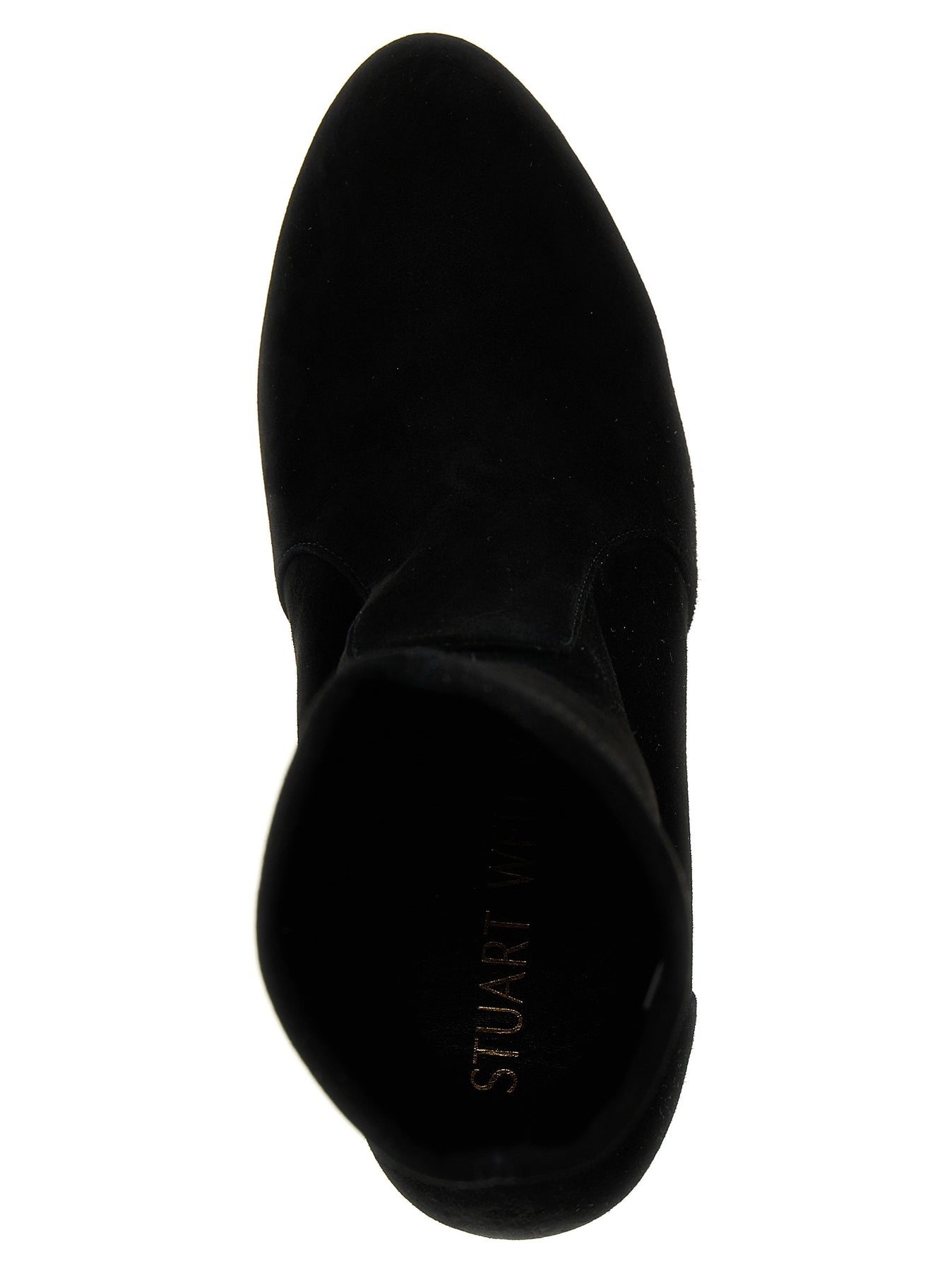 Stuart Weitzman Flare Block Boots, Ankle Boots Black