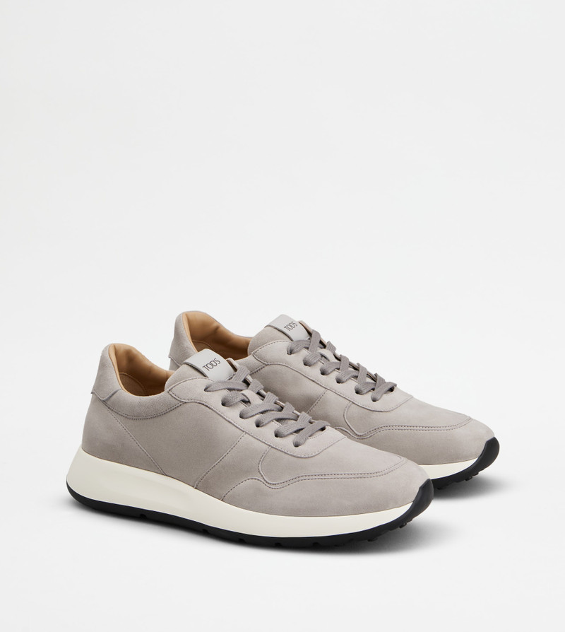 SNEAKERS IN SUEDE - GREY 2
