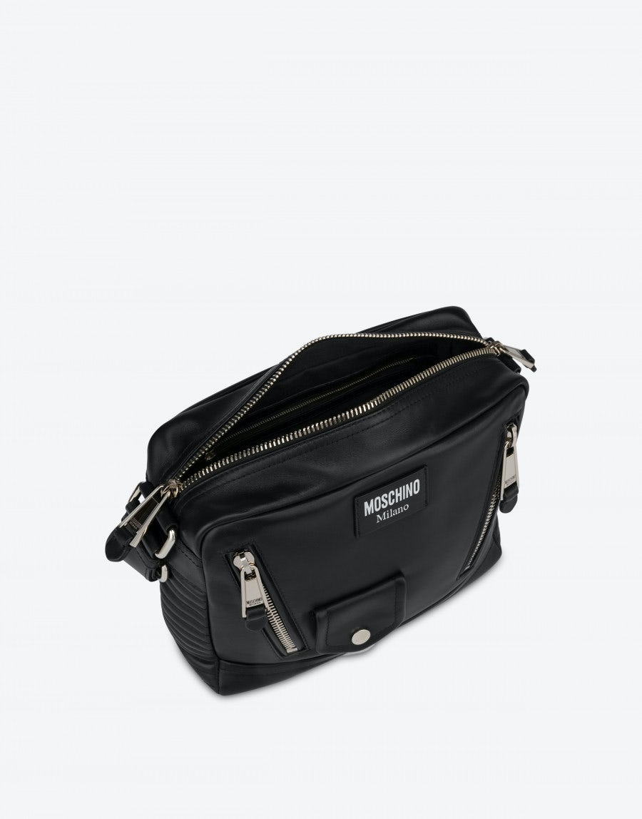 BIKER CALFSKIN CAMERA BAG - 3