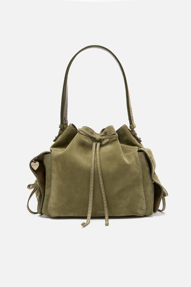 Multipocket Bucket Bag - Herb green 1