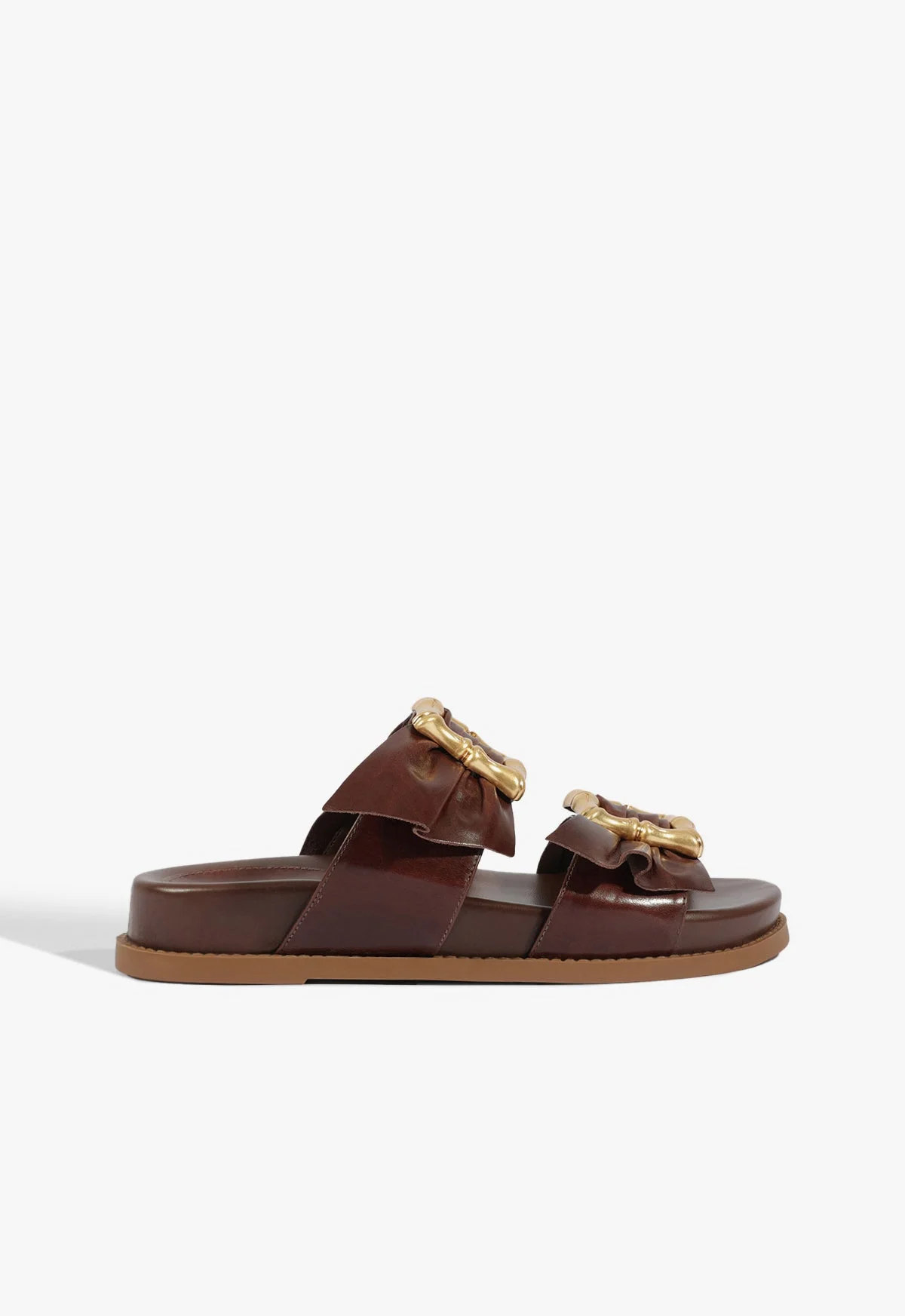 Enola Bamboo Leather Sporty Sandal - 1
