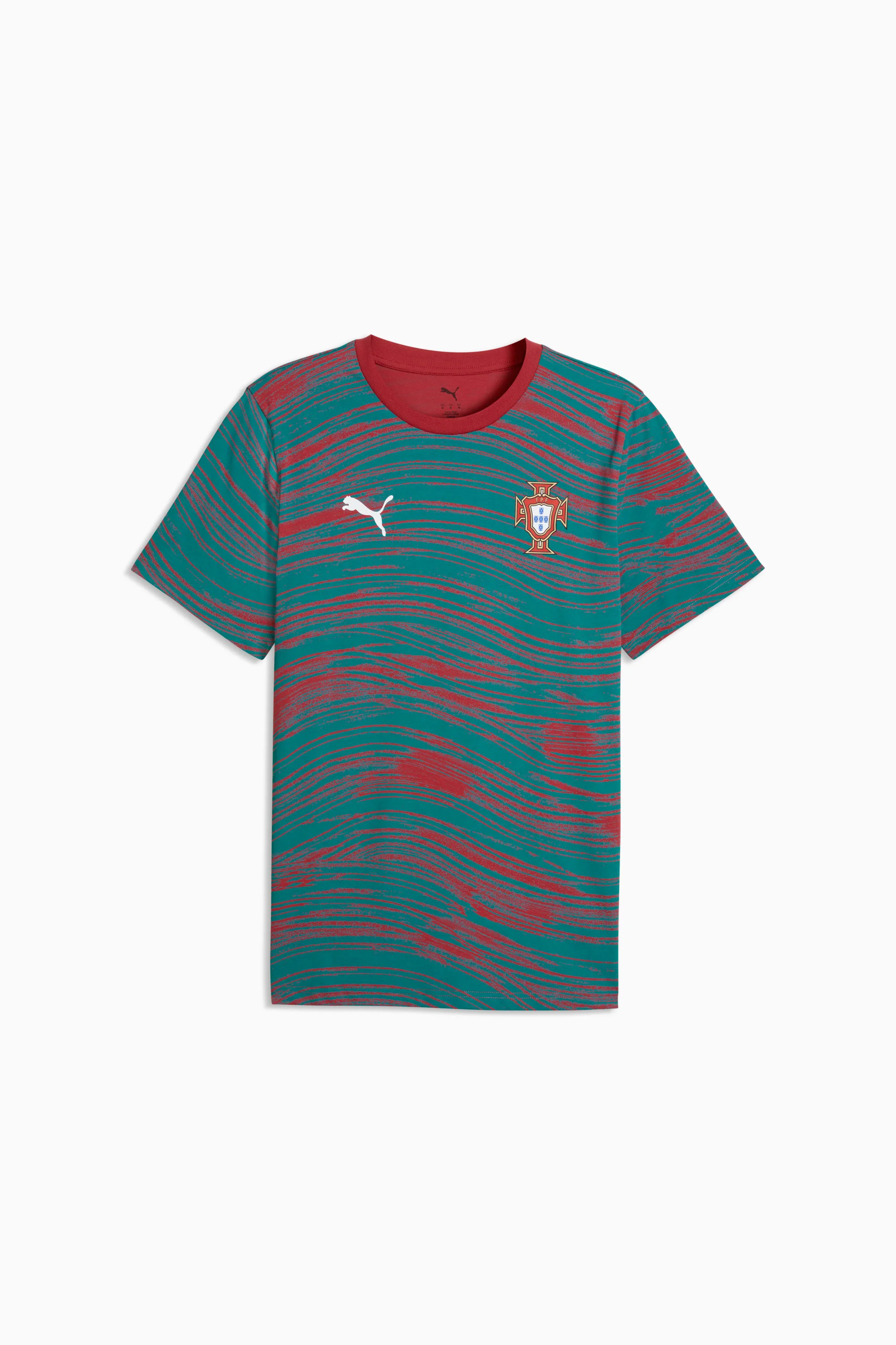 Portugal ftblCulture Men's Patterned Soccer Tee - 1
