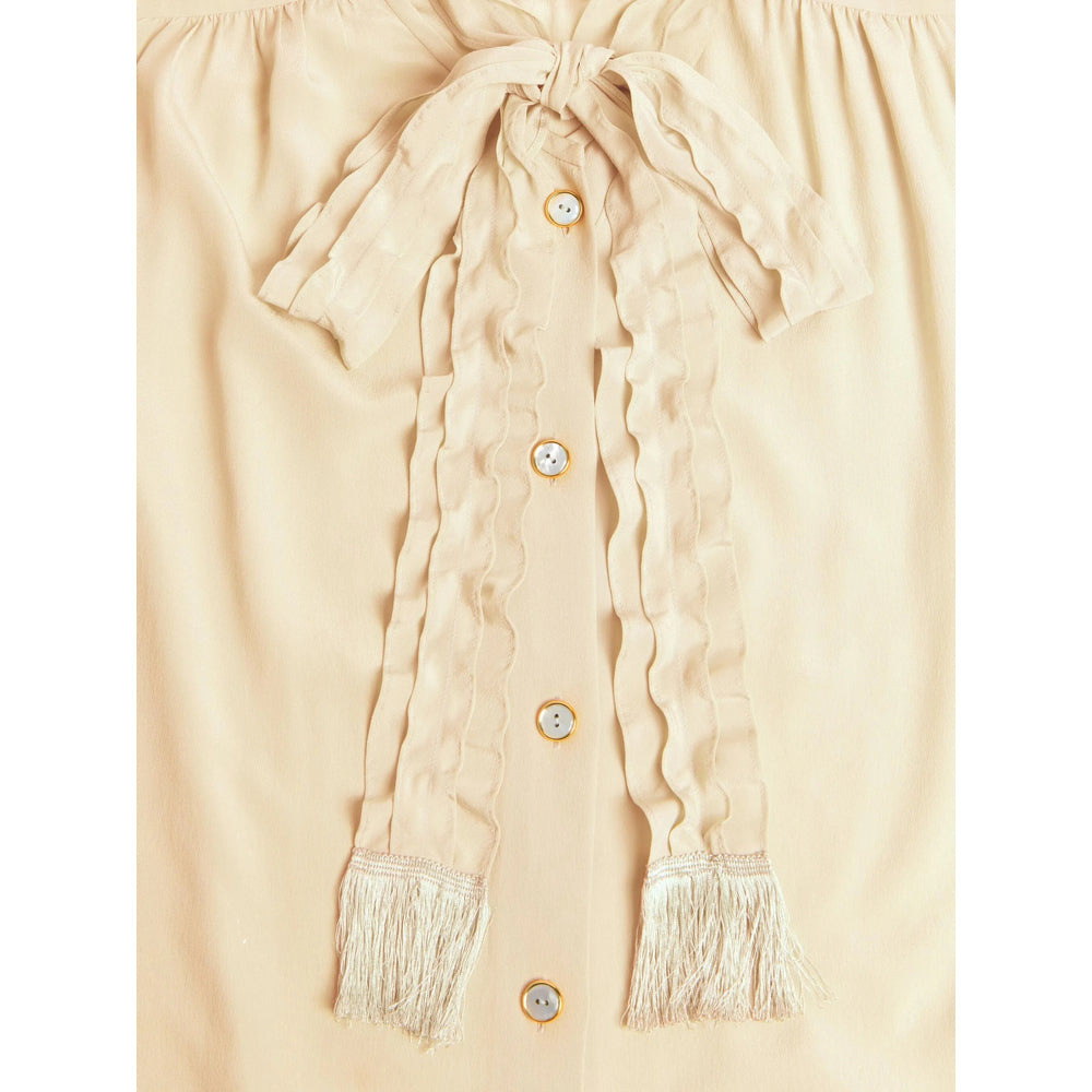 Valentino Neutrals Tops - Blouses Women - 3