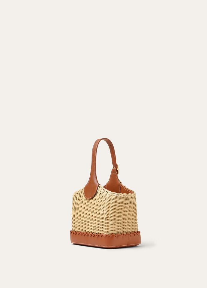 Bobbin Bucket bag wicker - 3