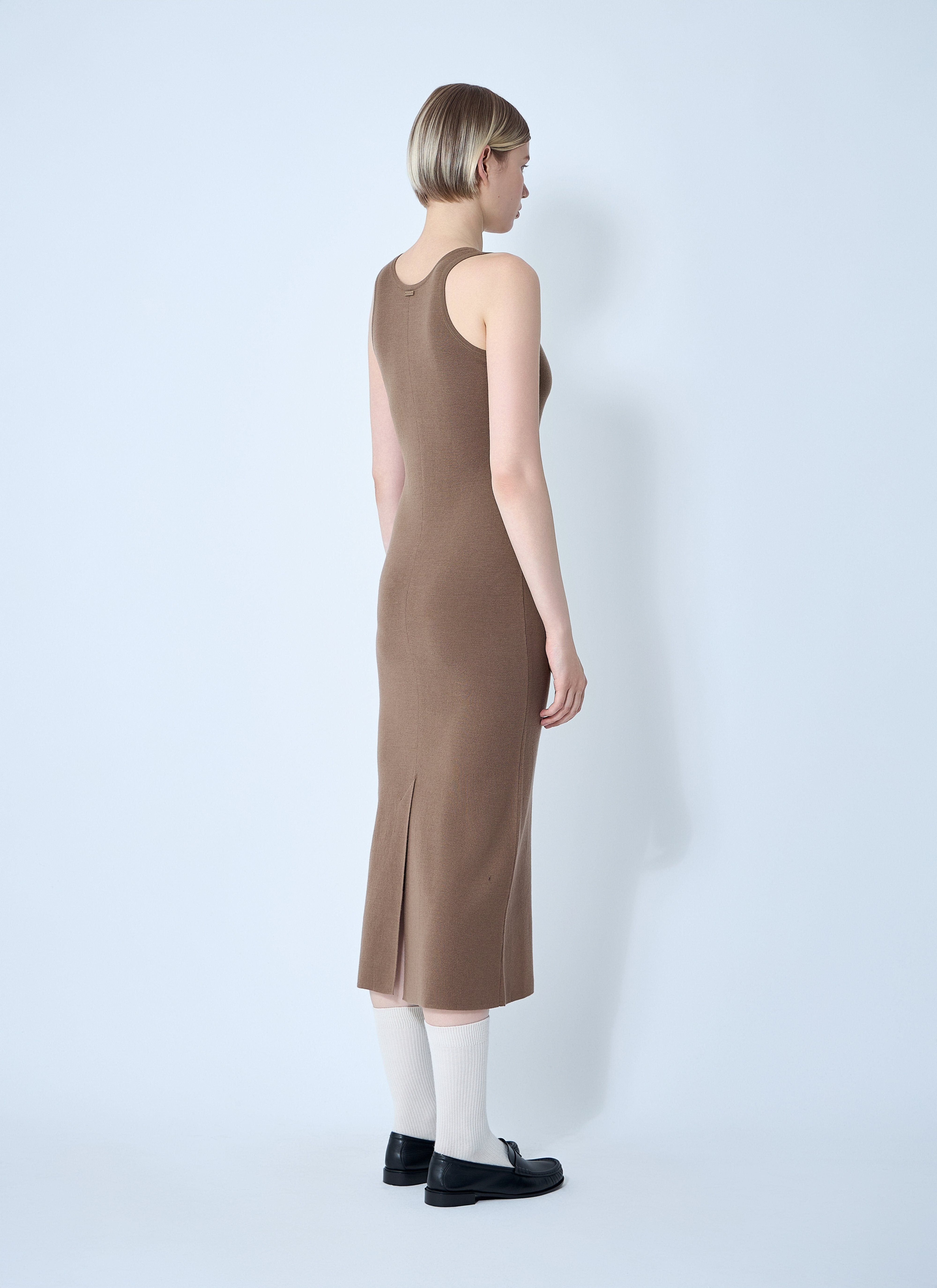 Max Mara Women Knitted Wool Midi Dress - 4