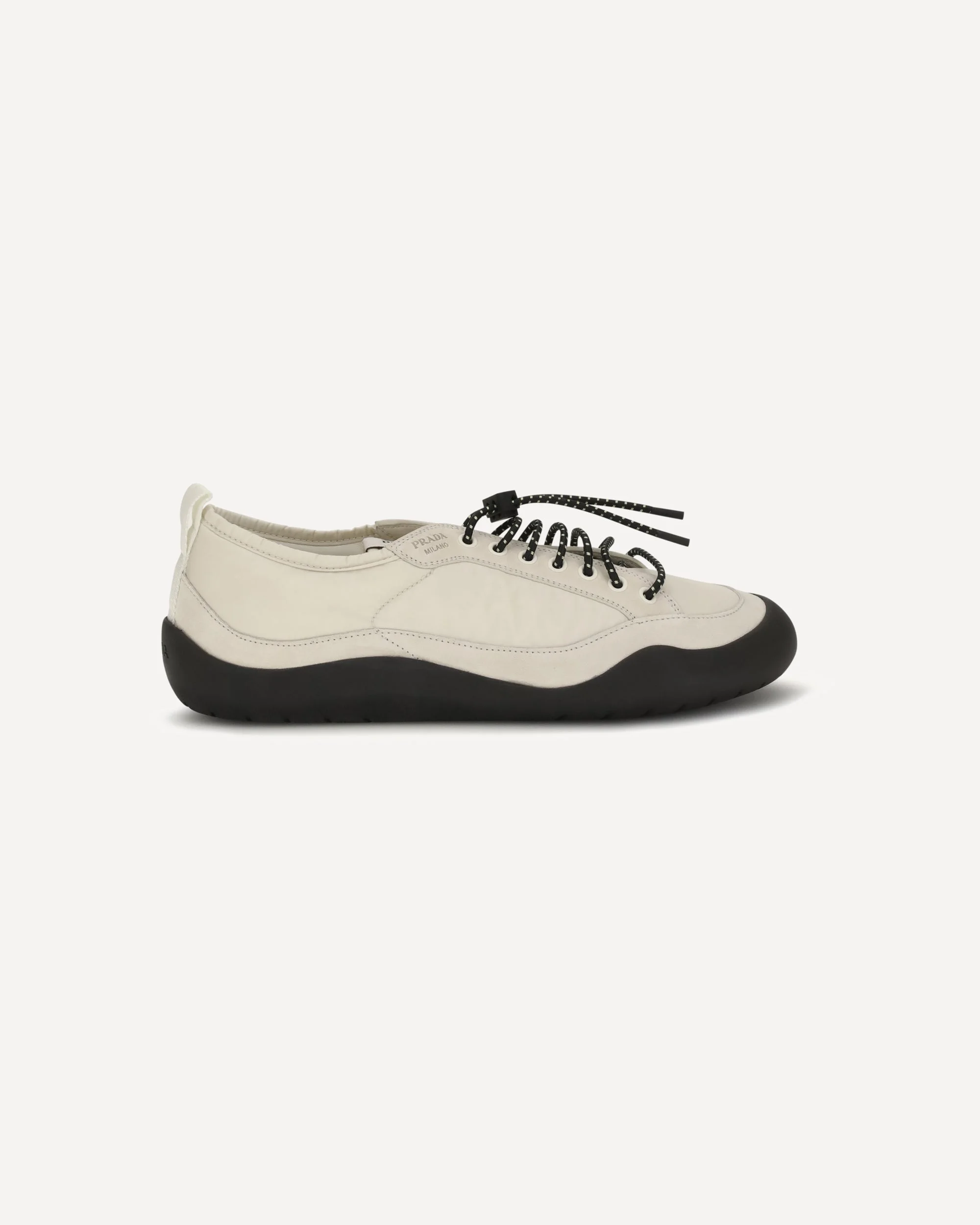 Leather and fabric Sneakers - 1