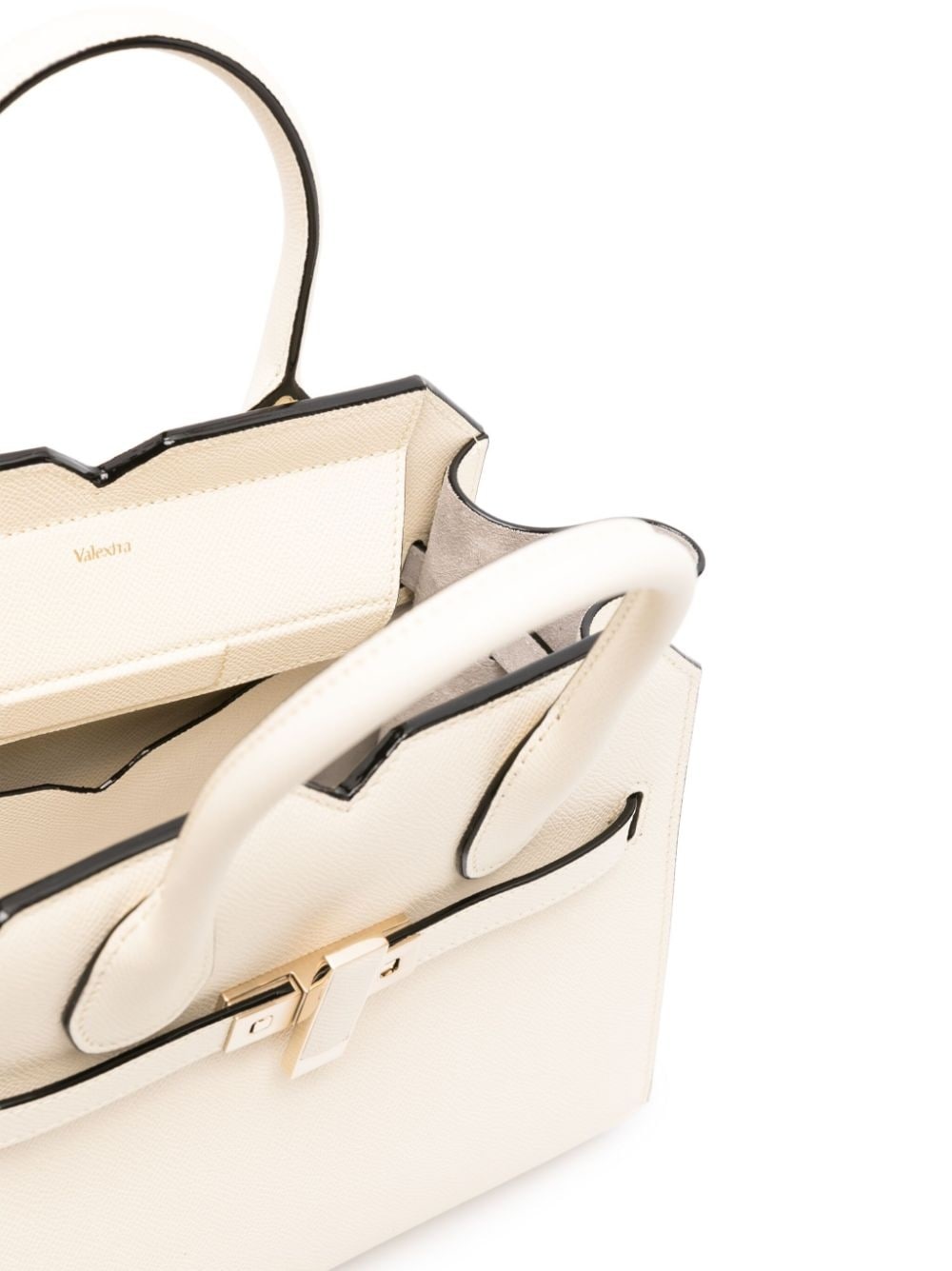 mini Milano leather tote bag - 5