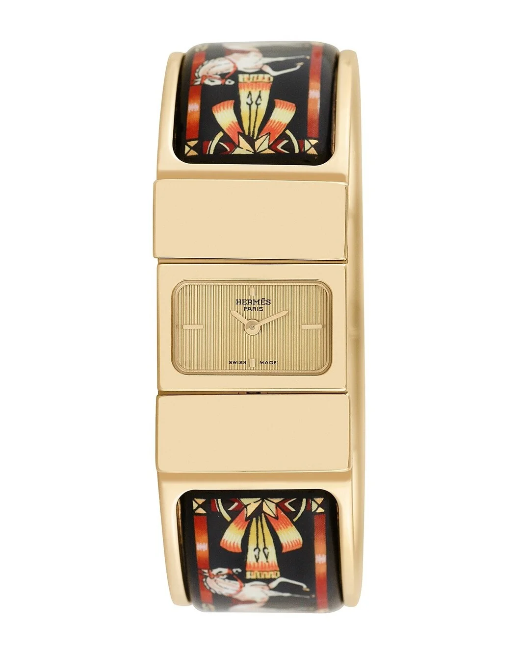 Hermès Women's Loquet Bangle Watch, Circa 2000's (Authentic Pre-Loved) - 1